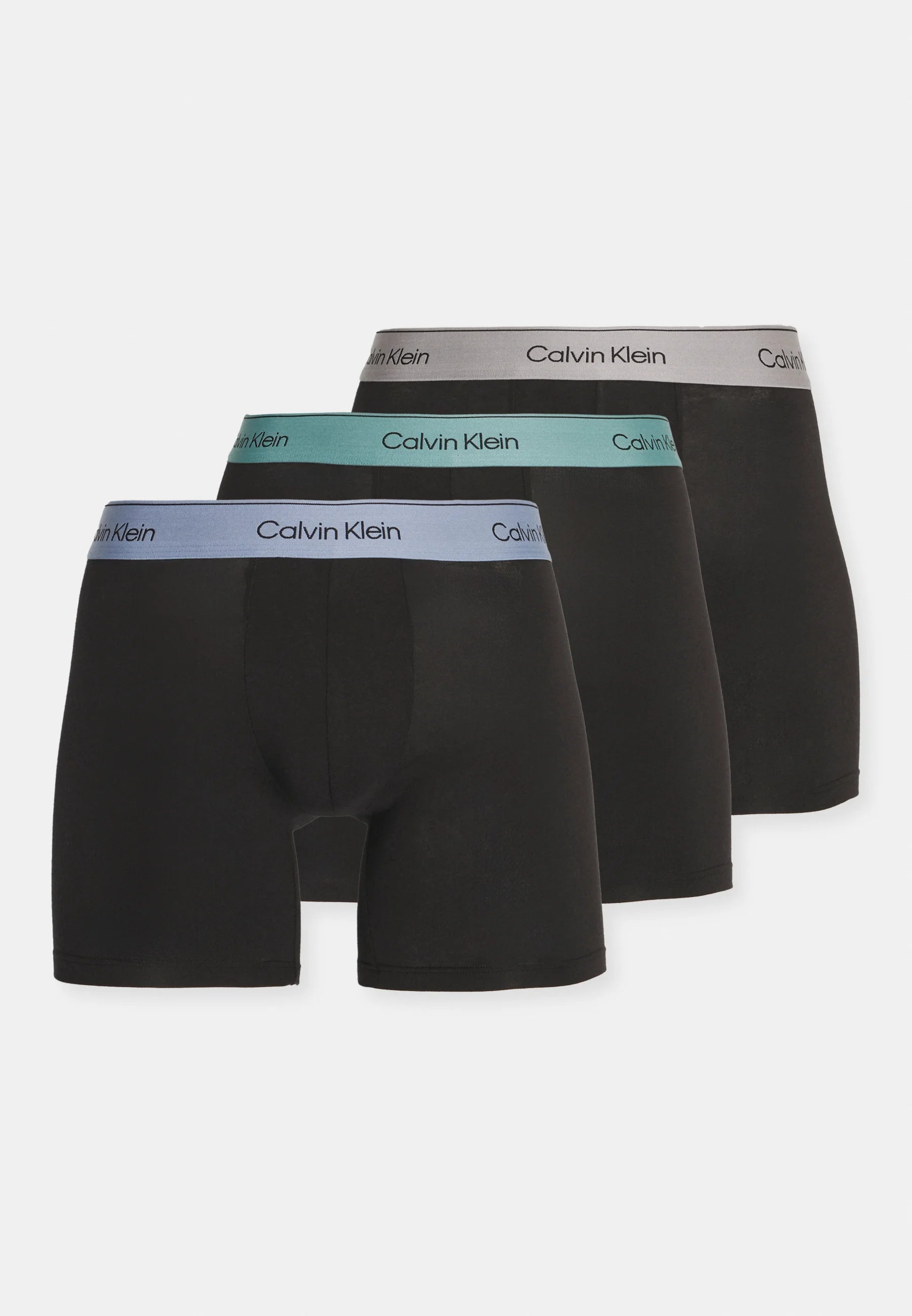 Boxer Briefs 3 Pack Black with Ink, Green and Beach