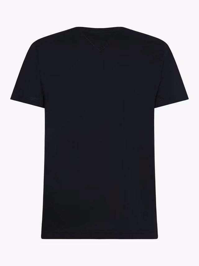 Logo Embroidered Slim Fit T-Shirt Sea Captain
