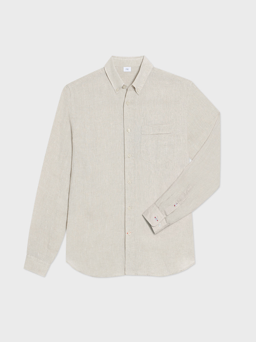 Linen Shirt - Oatmeal