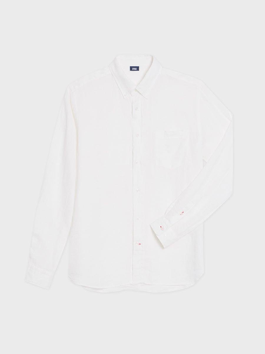 Linen Shirt - White