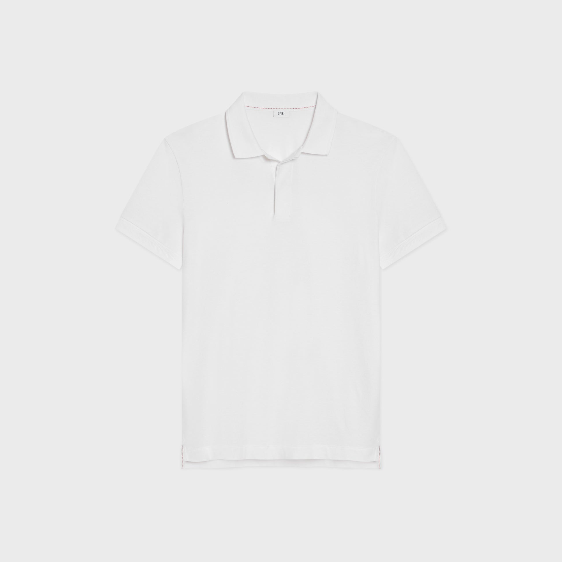 Men's Piqué Polo Shirt White