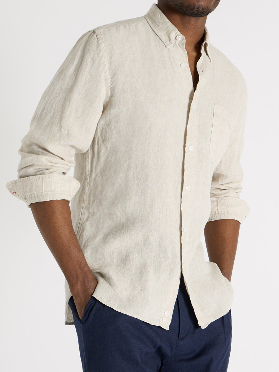 Linen Shirt - Oatmeal
