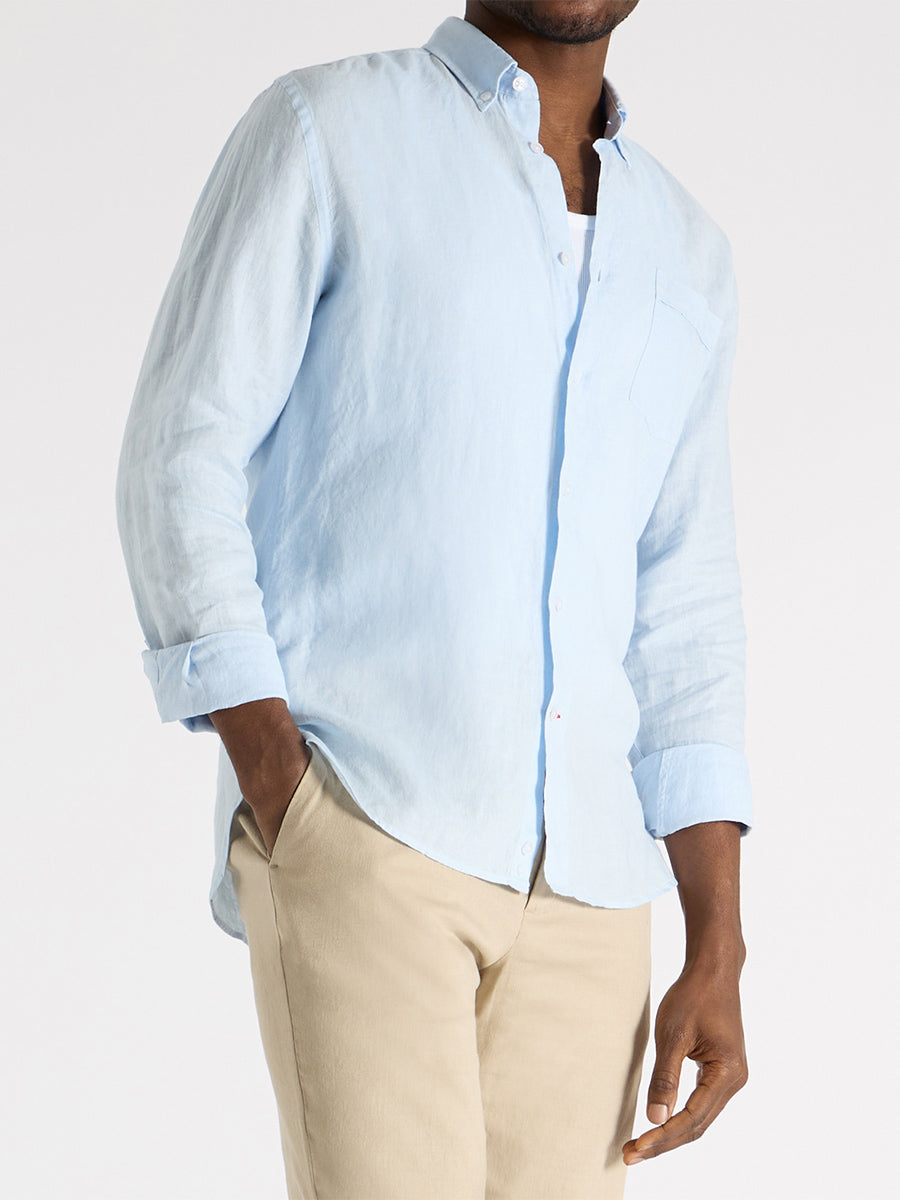 Linen Shirt - Sky