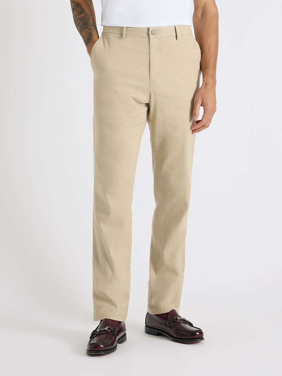 Linen Sharps - Khaki