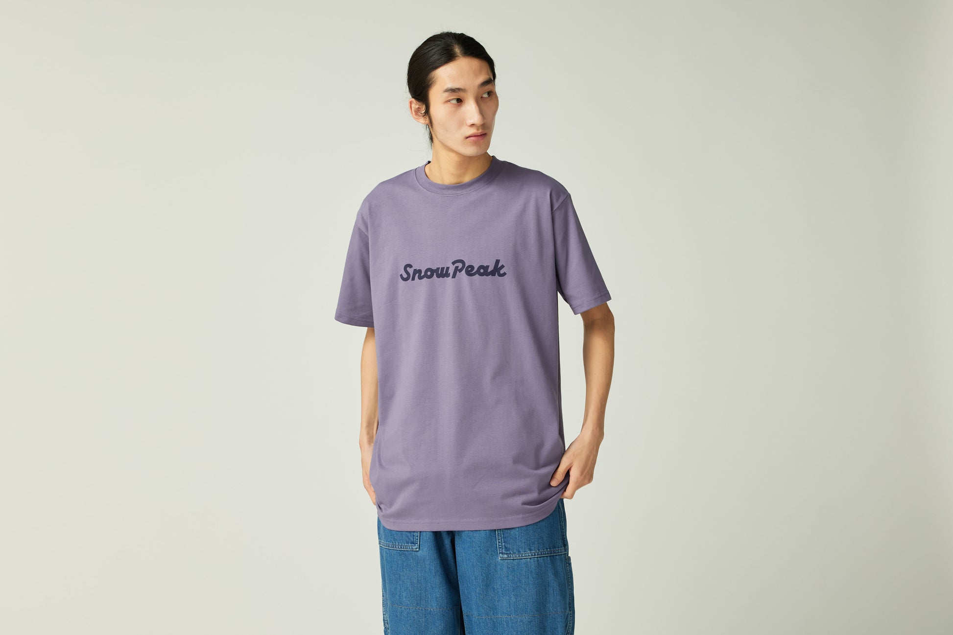 Typography T-Shirt Purple