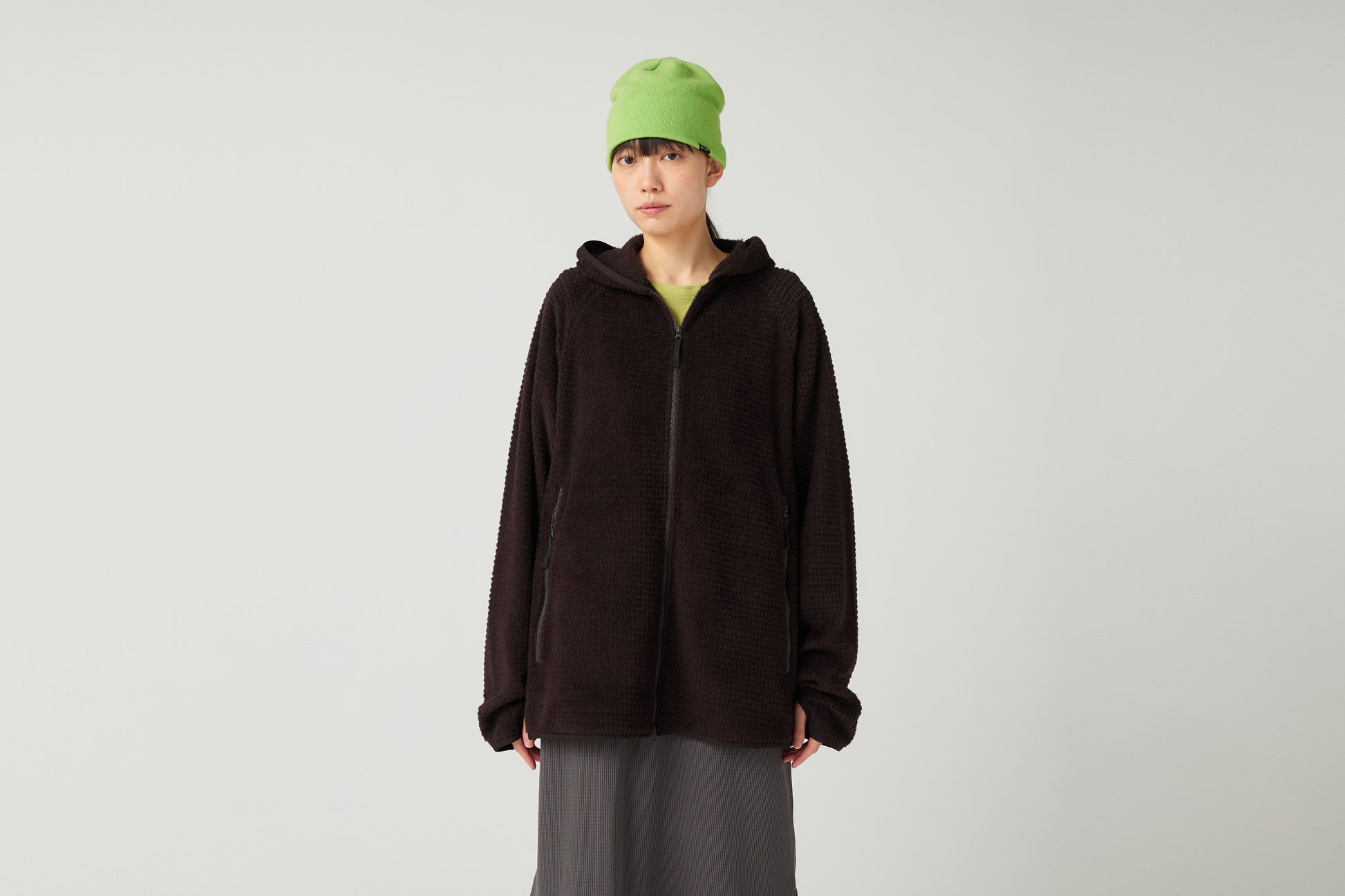 Thermo Control Zip up Parka Black