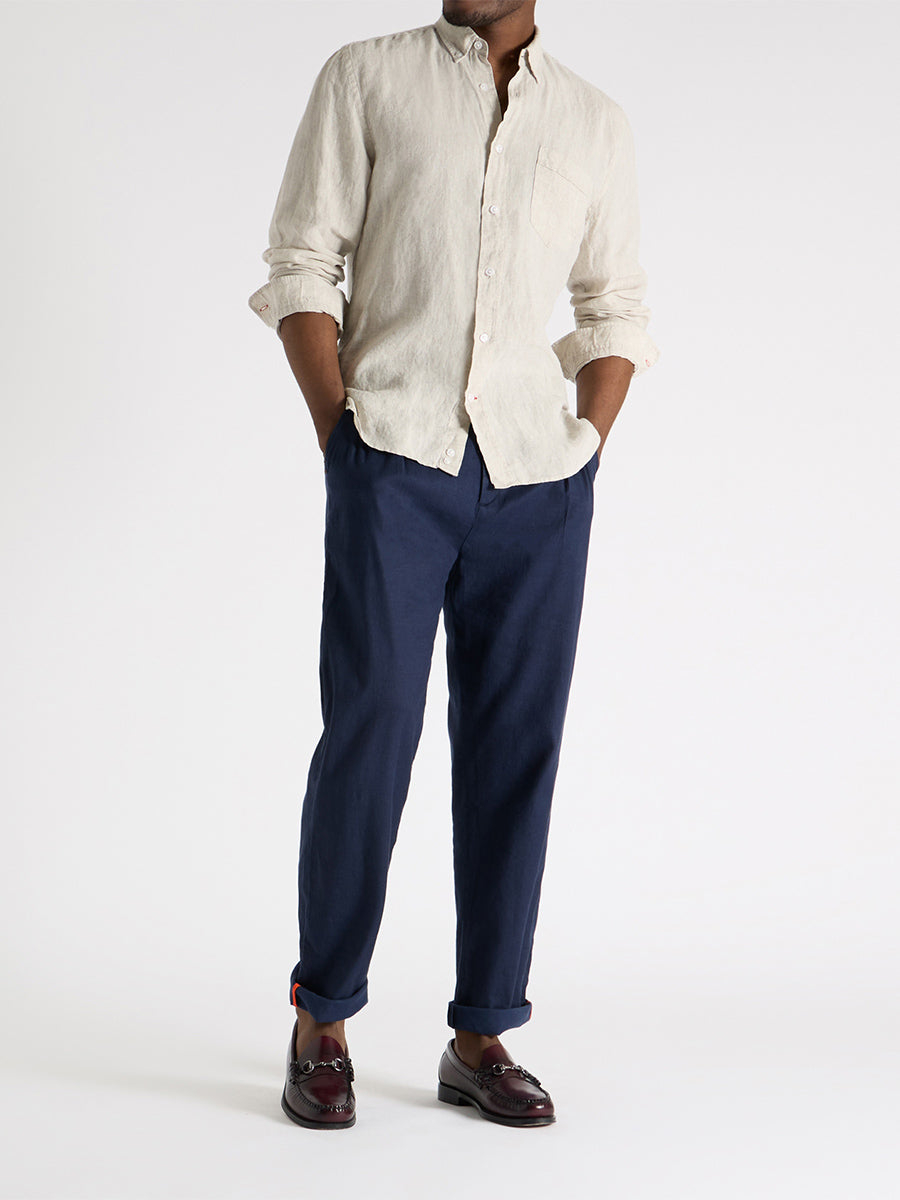 Linen Shirt - Oatmeal
