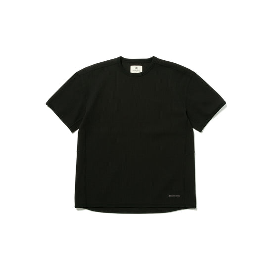 Dry Waffle T-Shirt Black