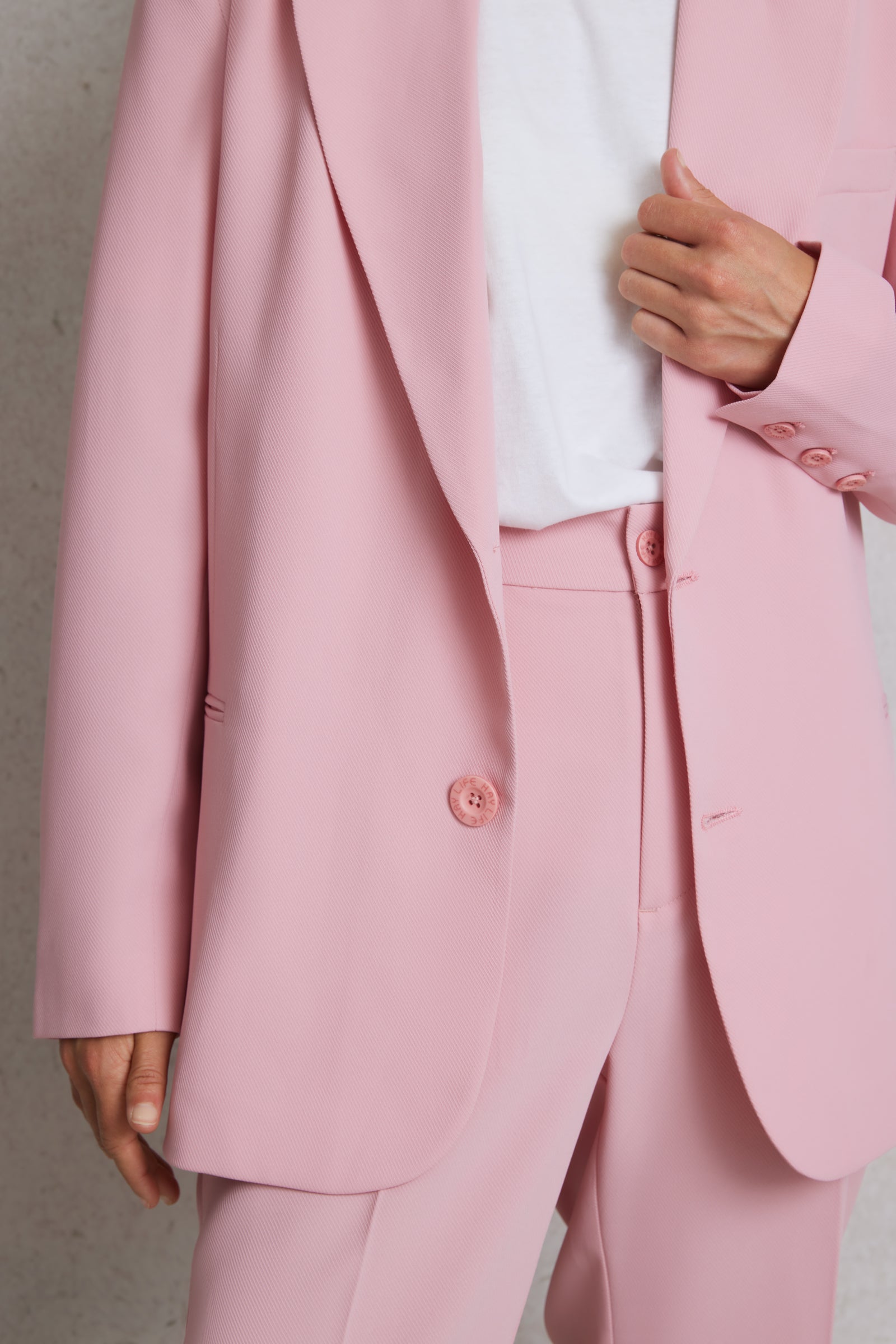 Tailored Jacket Light Pink