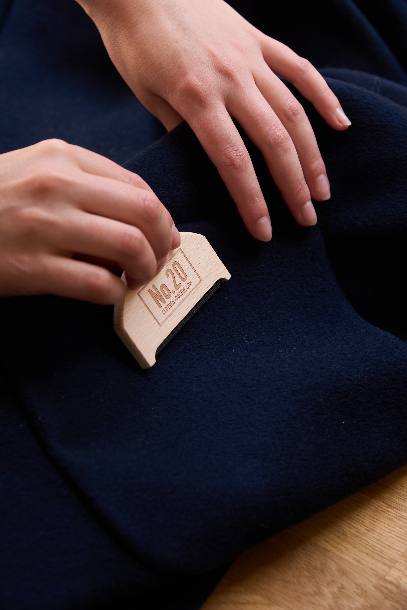 No 20 Beechwood Cashmere Comb