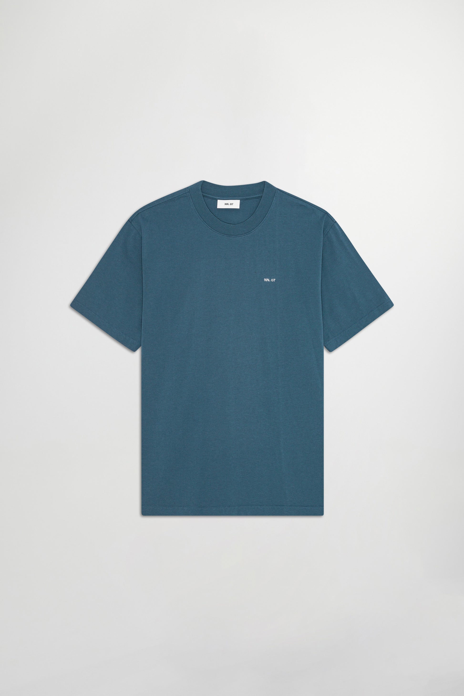 Adam EMB T-Shirt Denim Blue