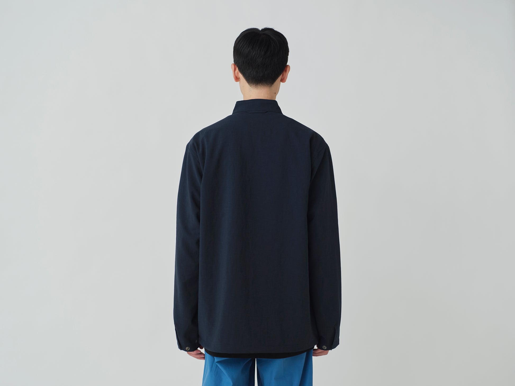 PE Light Poplin Jacket Navy