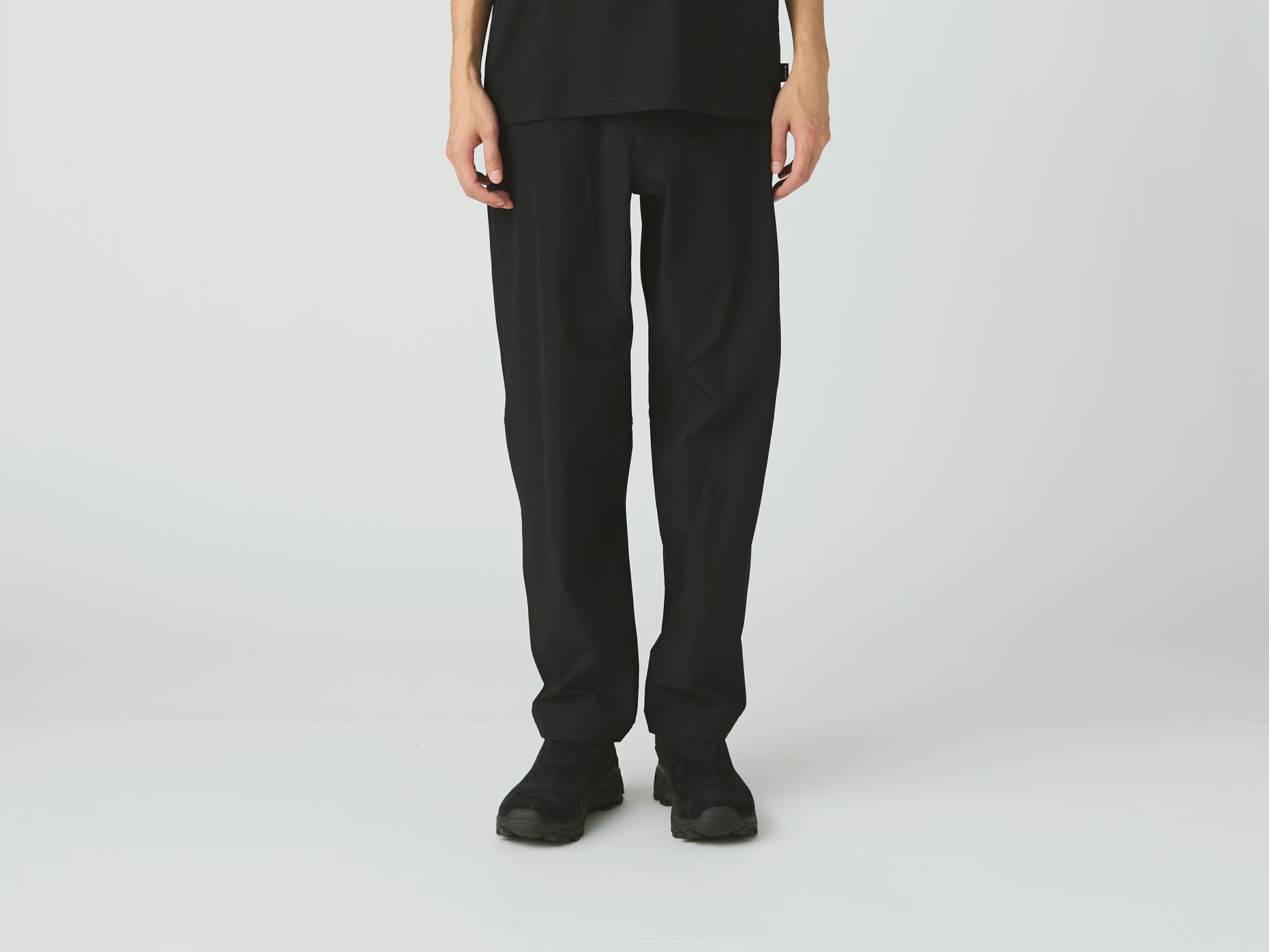 Water Repellent Stretch Trekking Pants Black