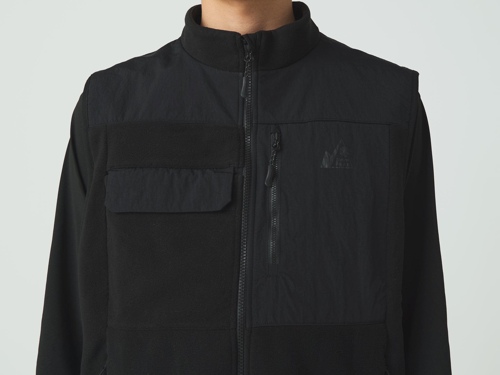 Fleece Vest Black