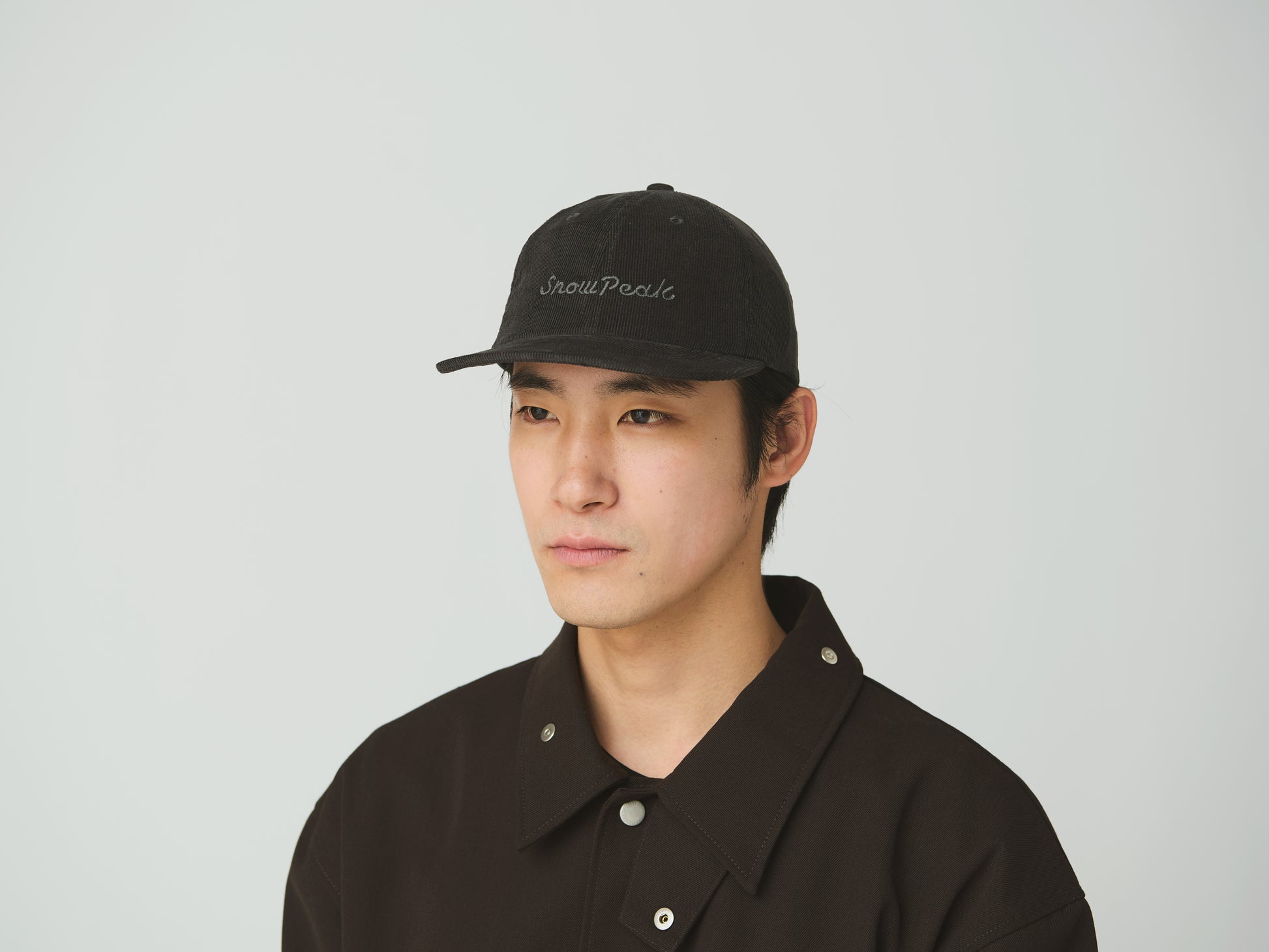 Corduroy Cap Charcoal