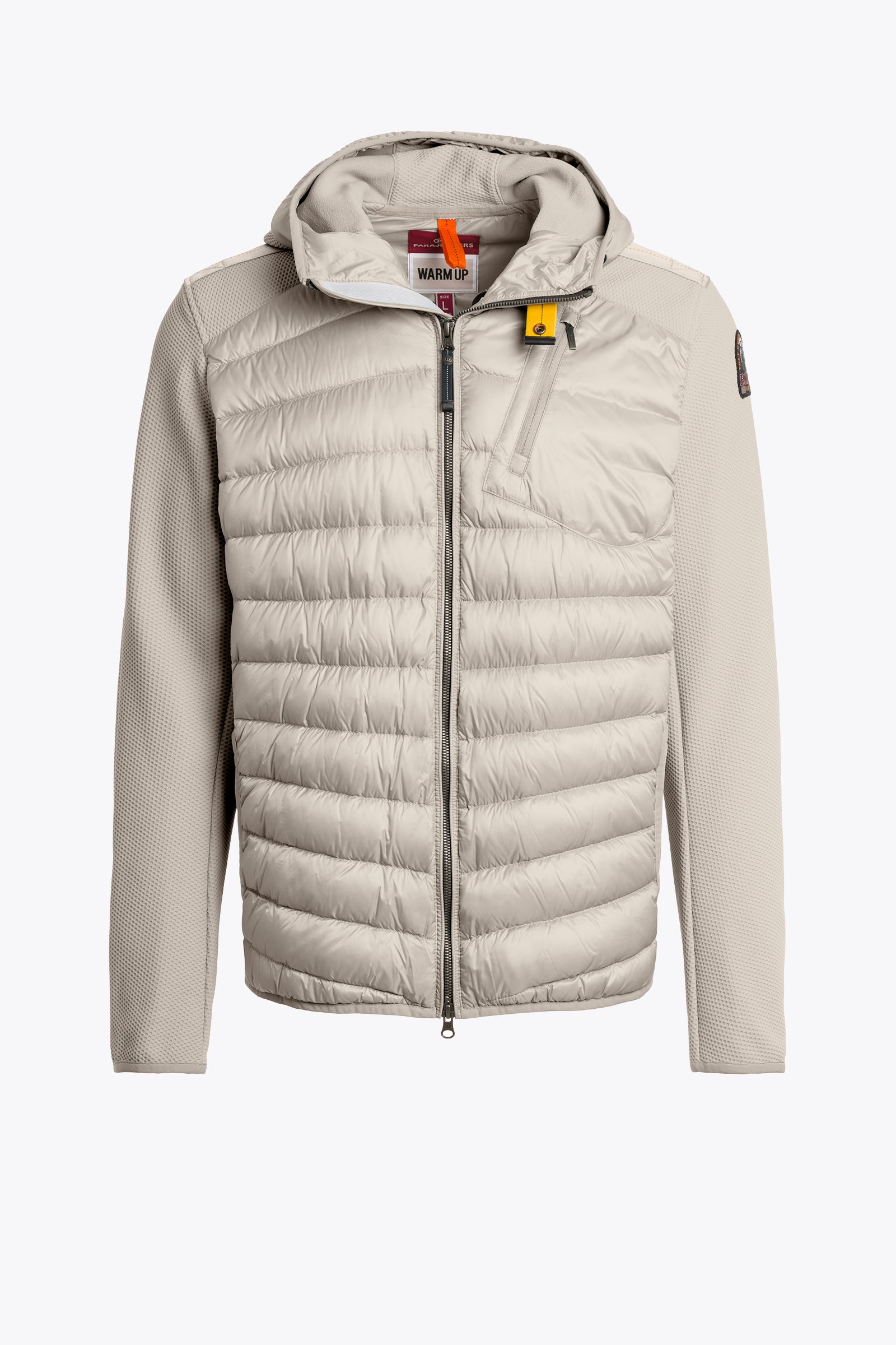 Nolan Hooded Jacket Pelican Parajumpers Out With Style