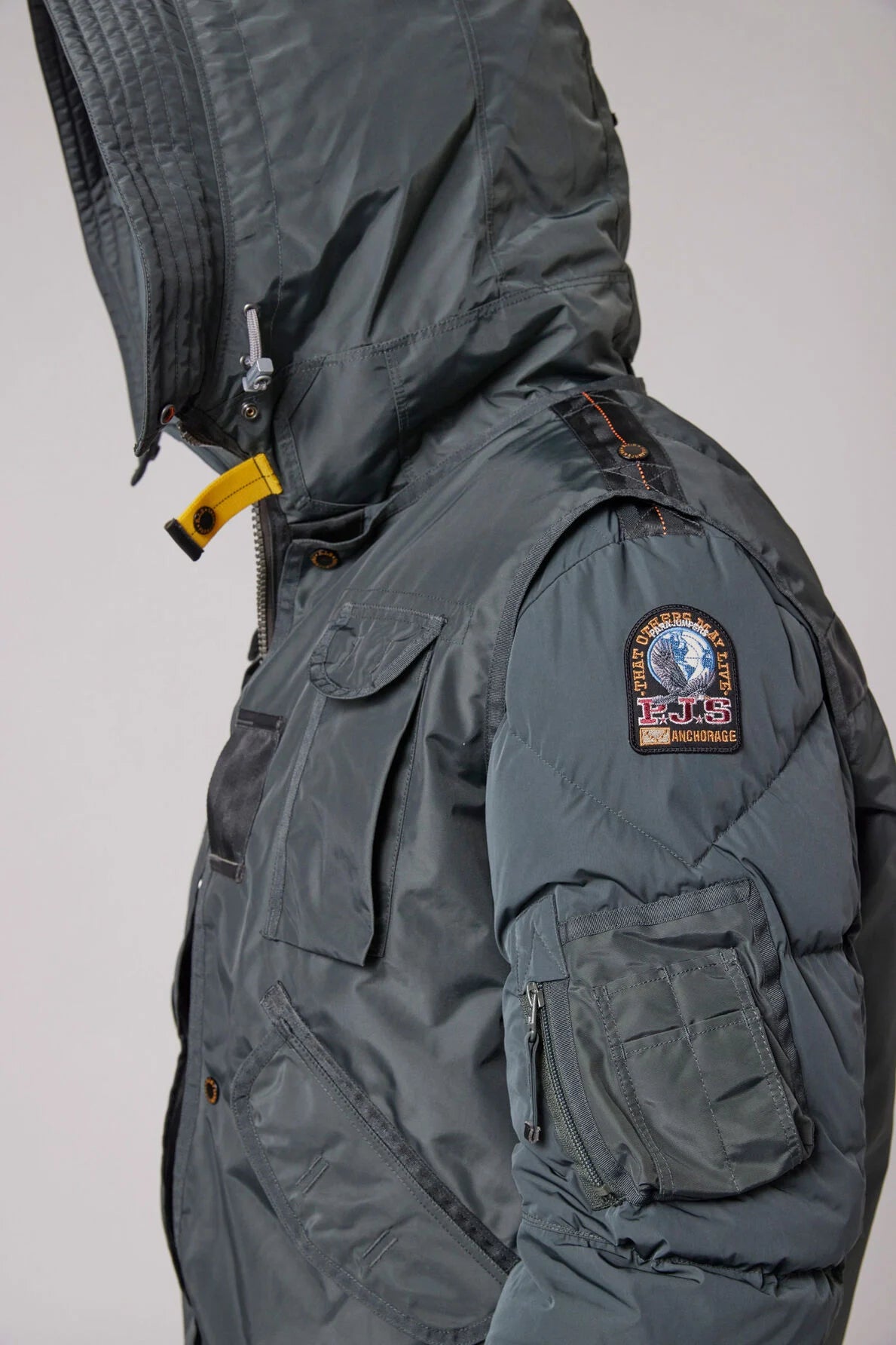 Carrier Hooded Bomber Jacket Green Gables