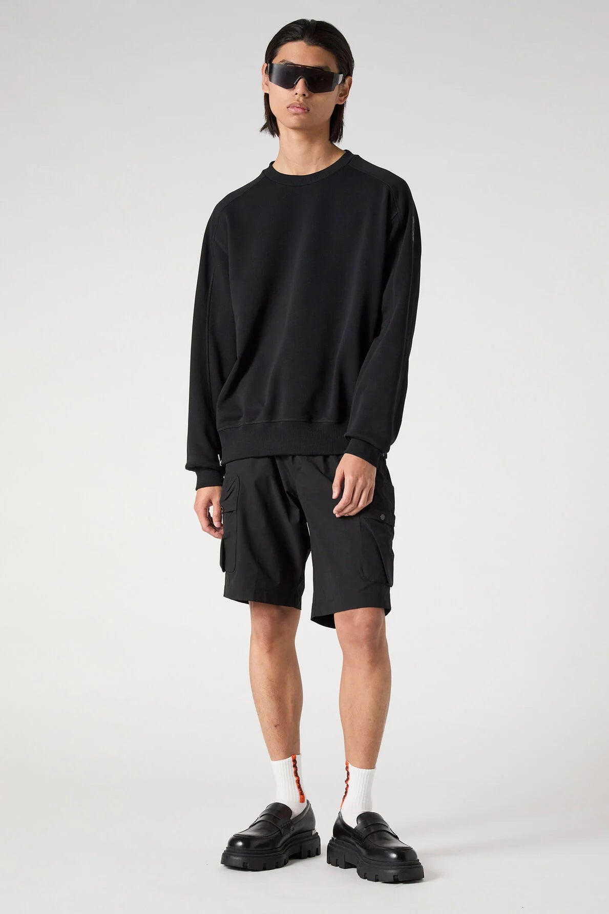 Snook Crew Neck Sweatshirt Black