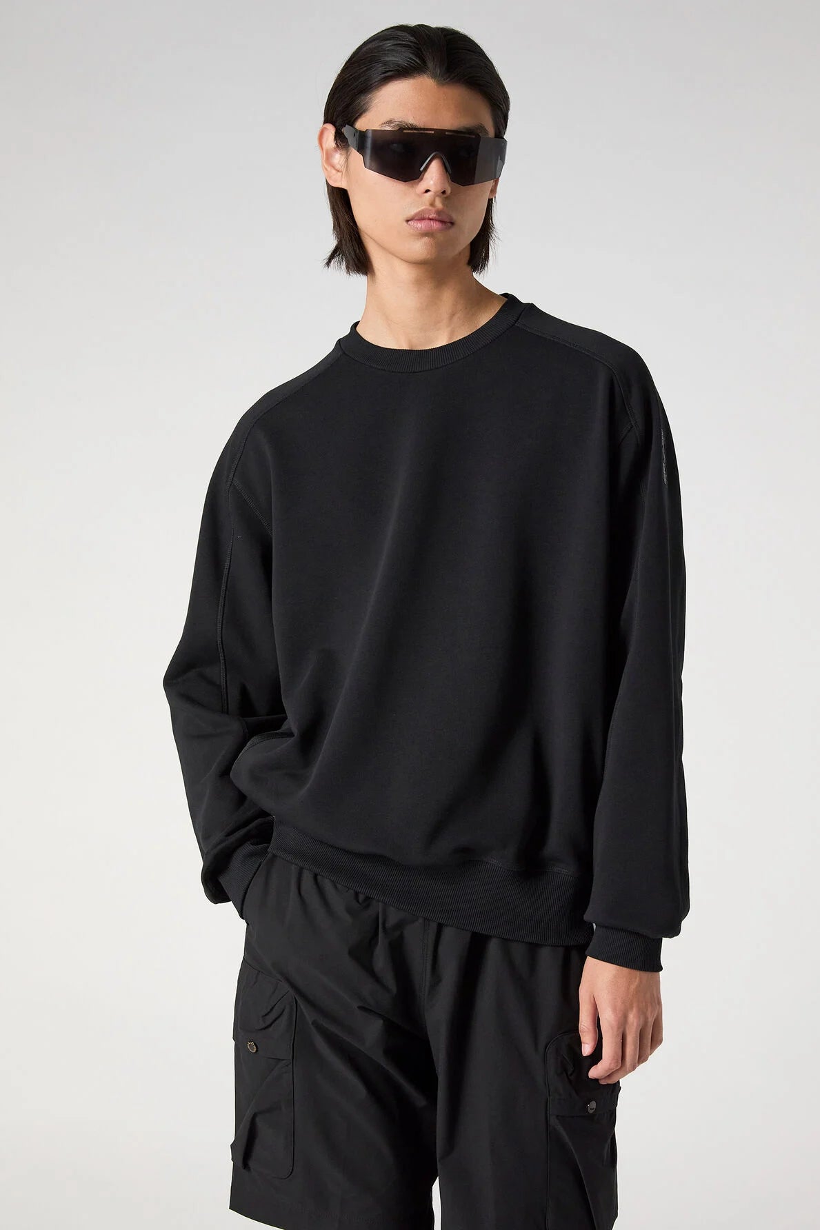 Snook Crew Neck Sweatshirt Black
