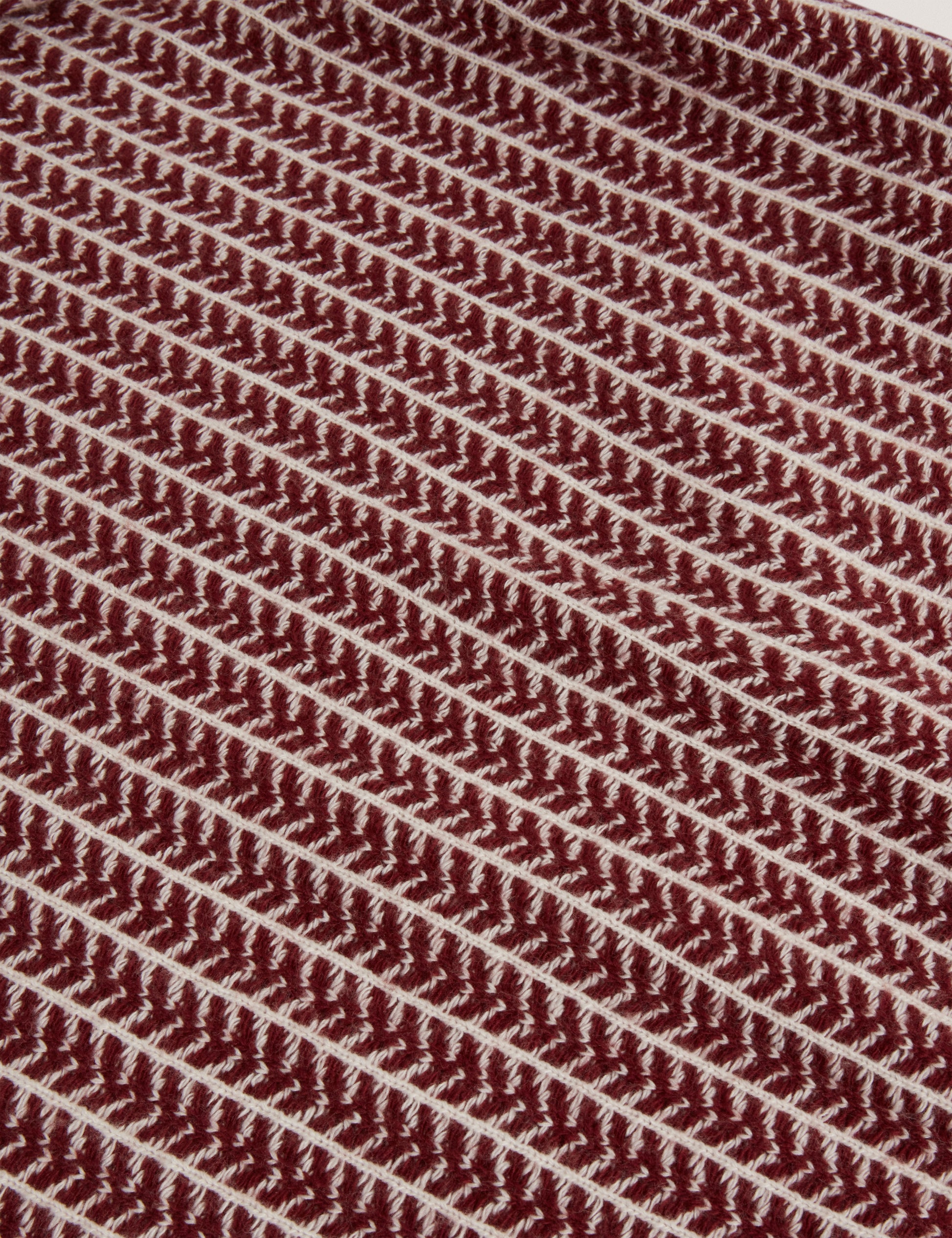 Frankez Textured Crew Neck