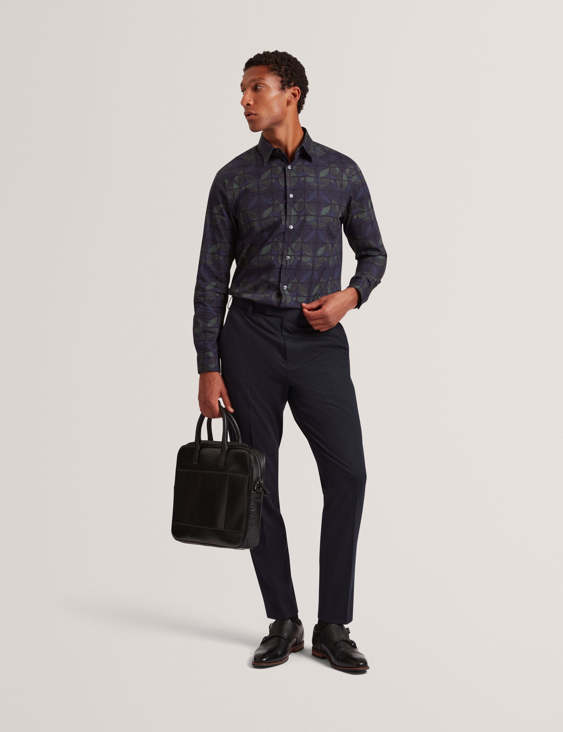 Frankkn Floral Check Shirt