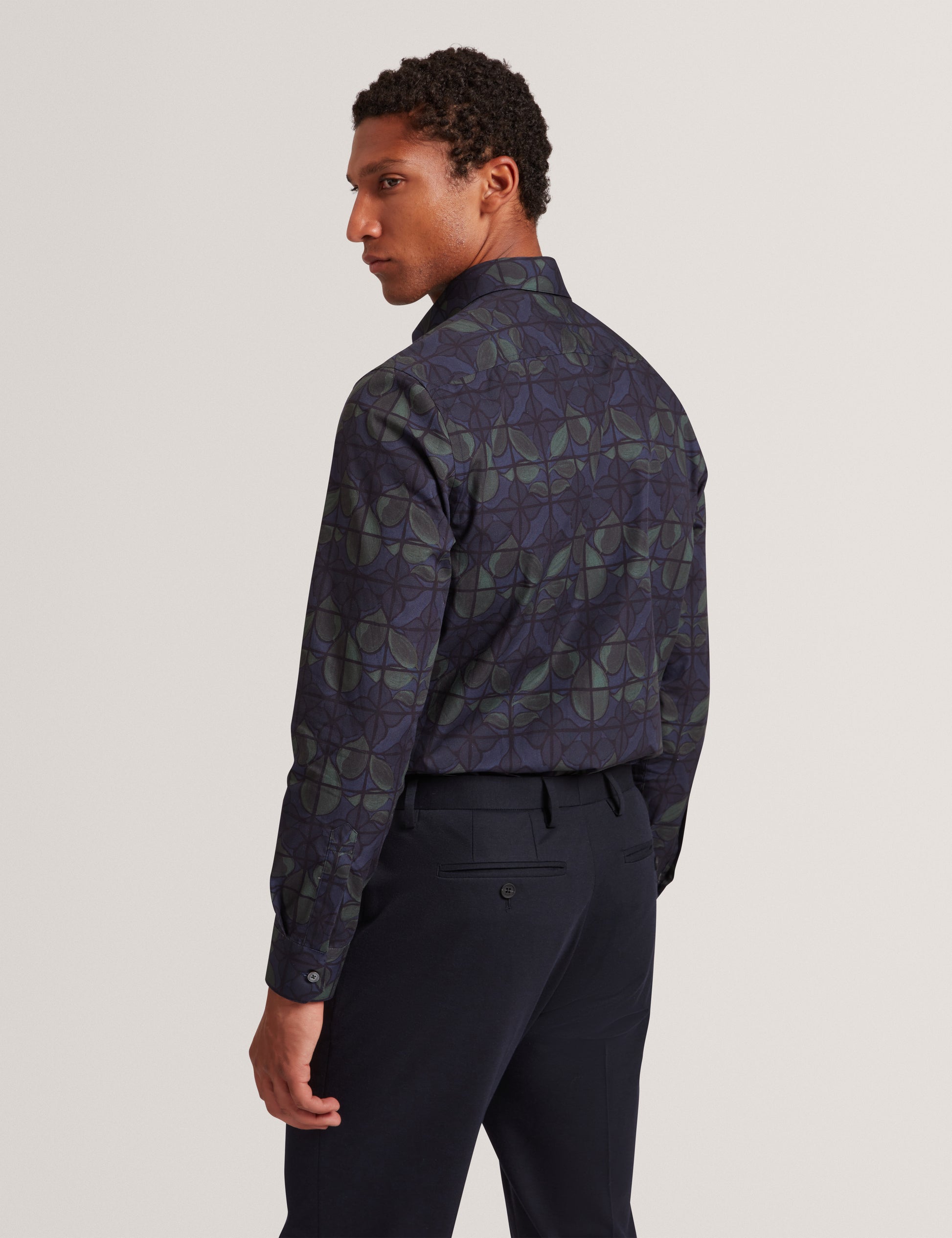 Frankkn Floral Check Shirt