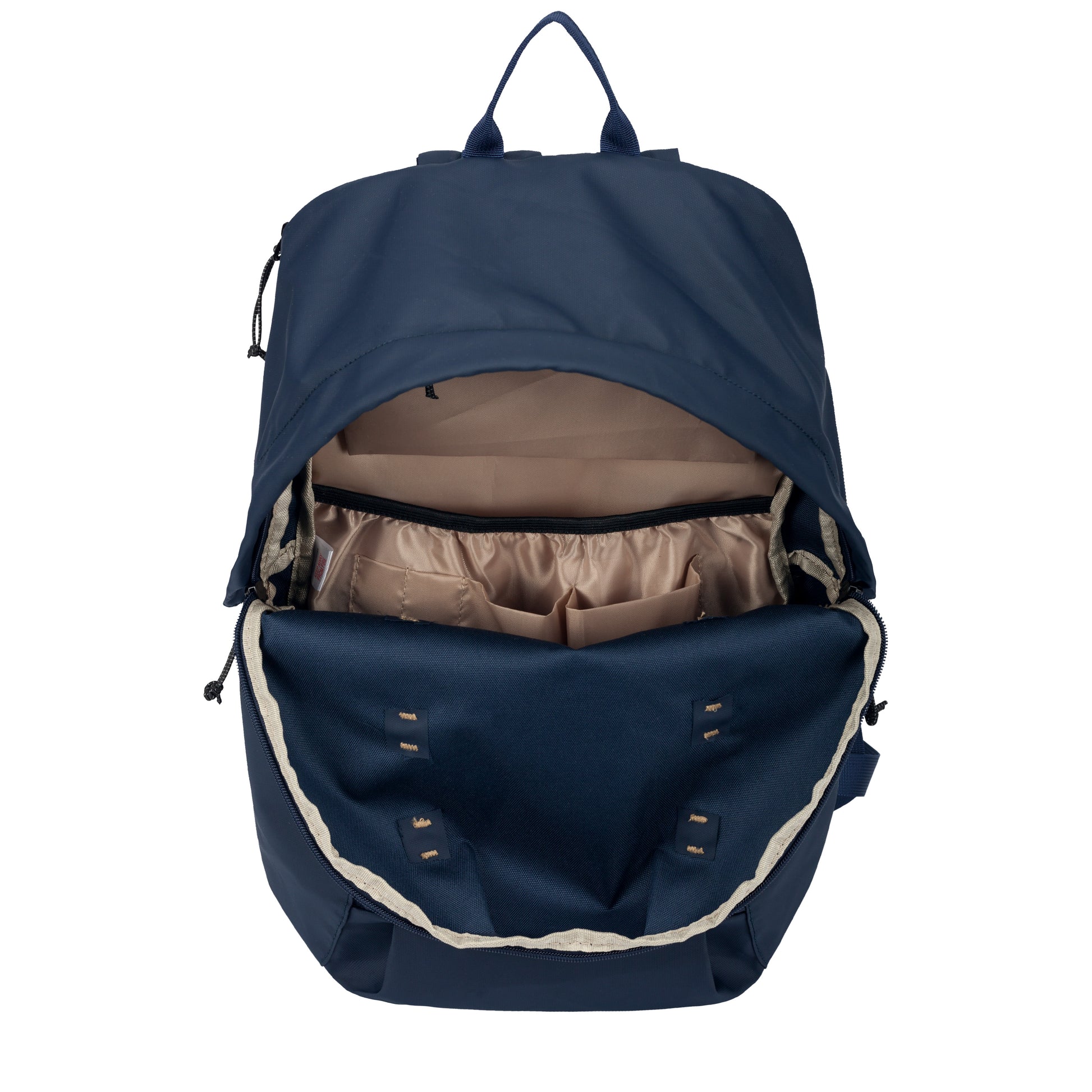 Kiln Hooded Zip Top Backpack Navy