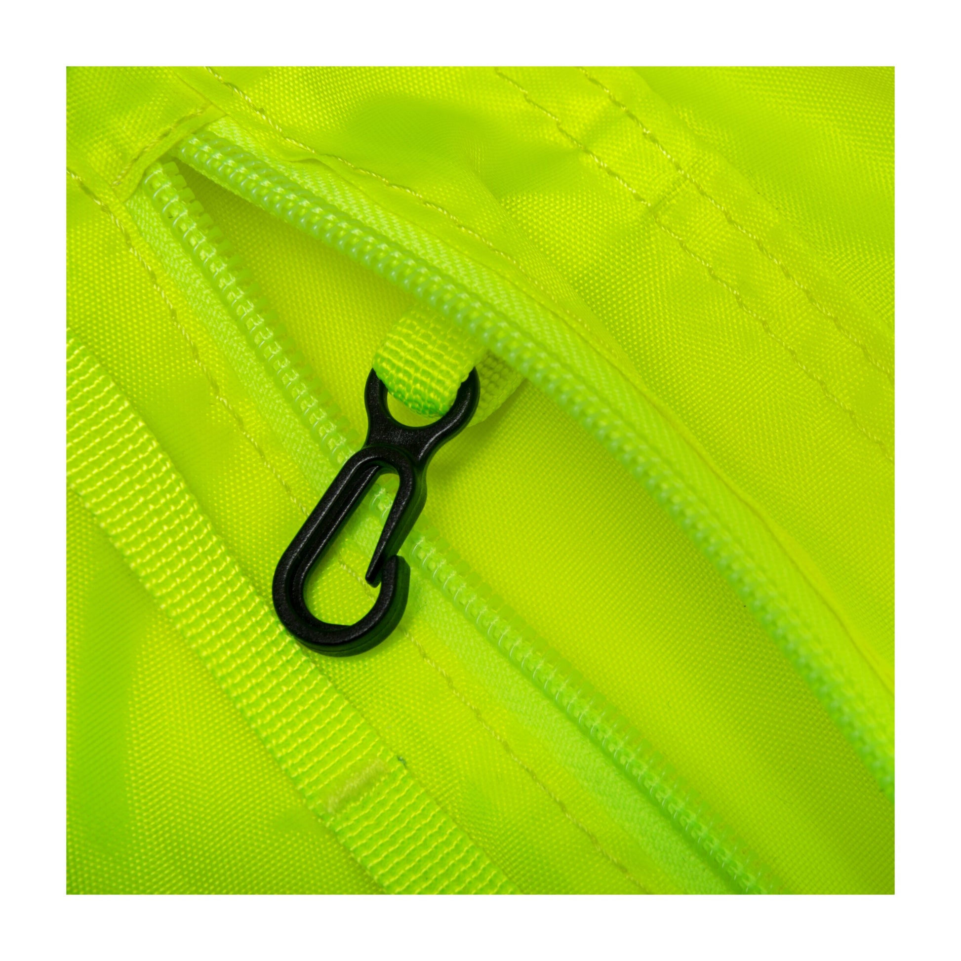 Dayle Roll Top Backpack Grey Neon