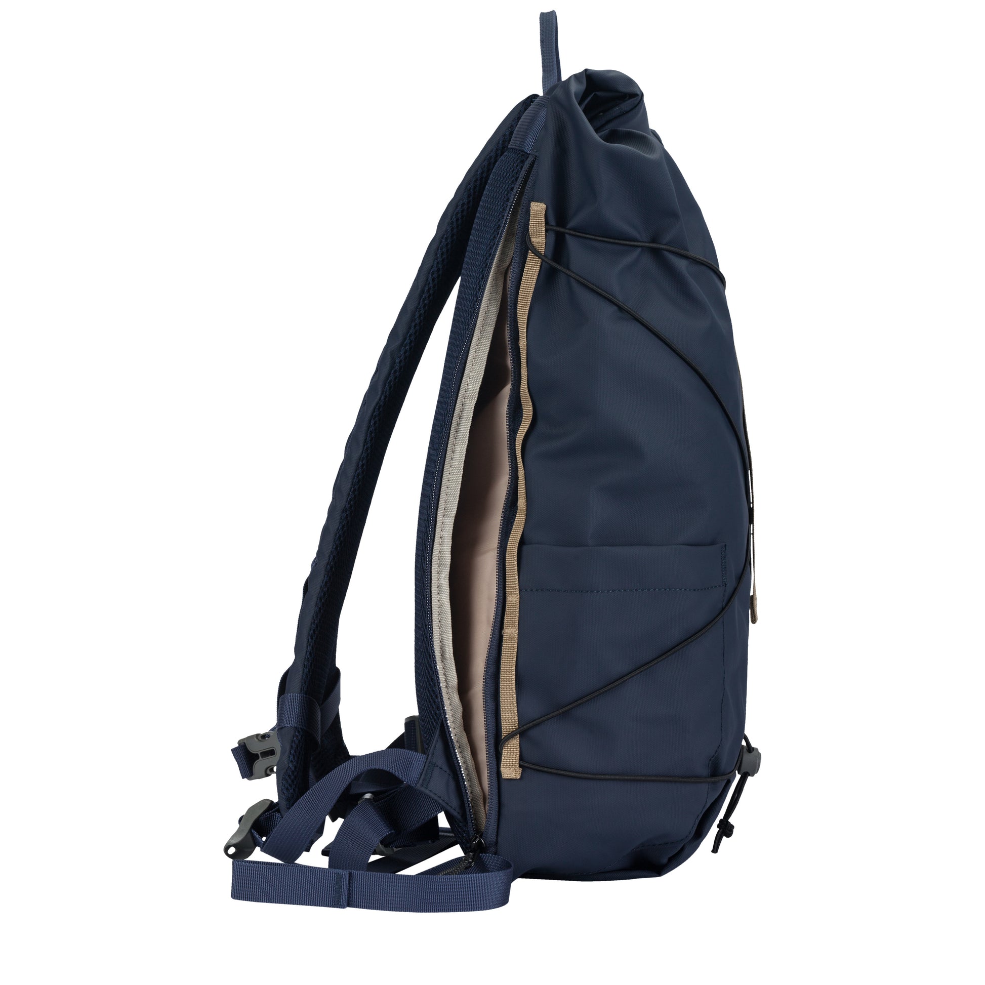 Dayle Roll Top Backpack Navy