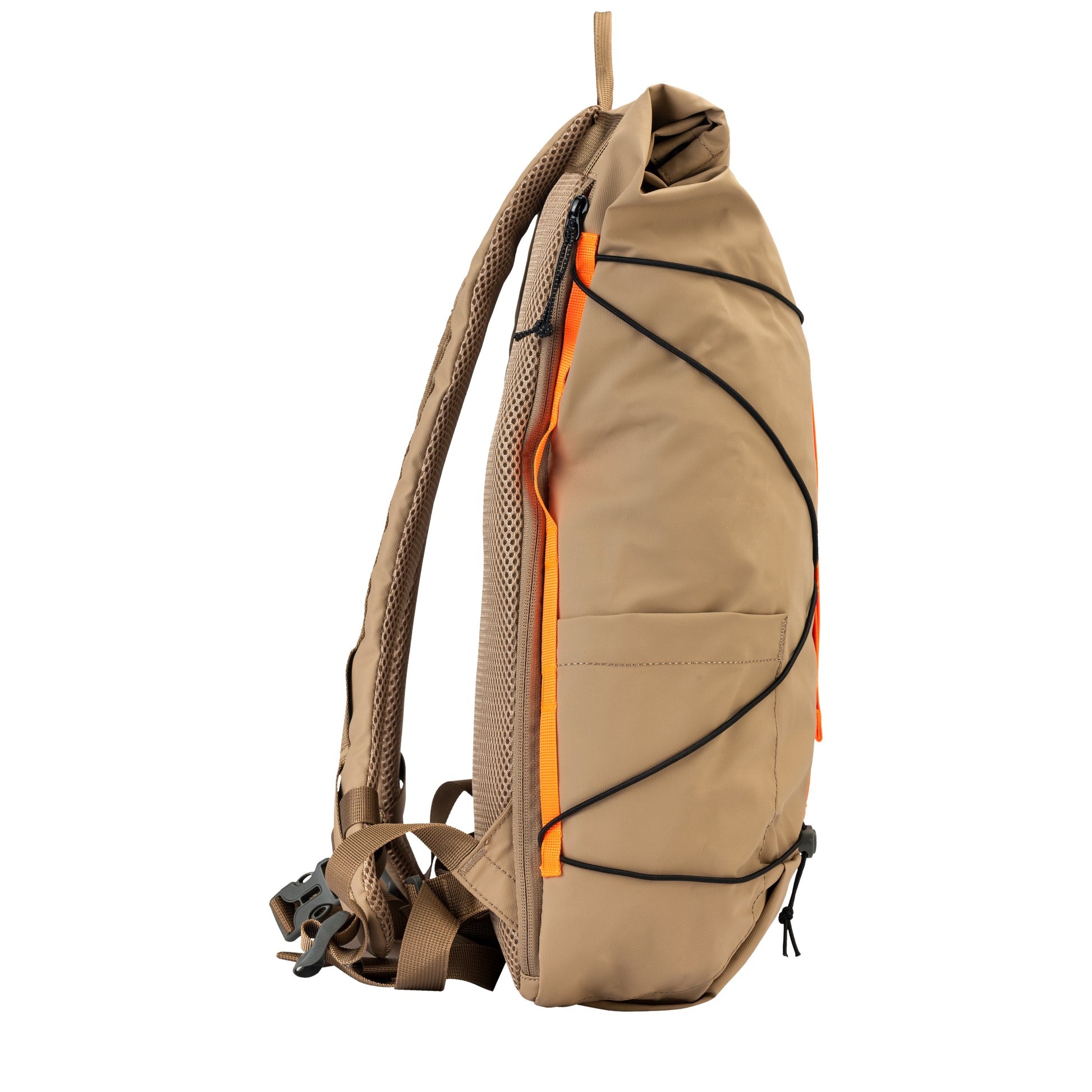 Dayle Roll Top Backpack Sand