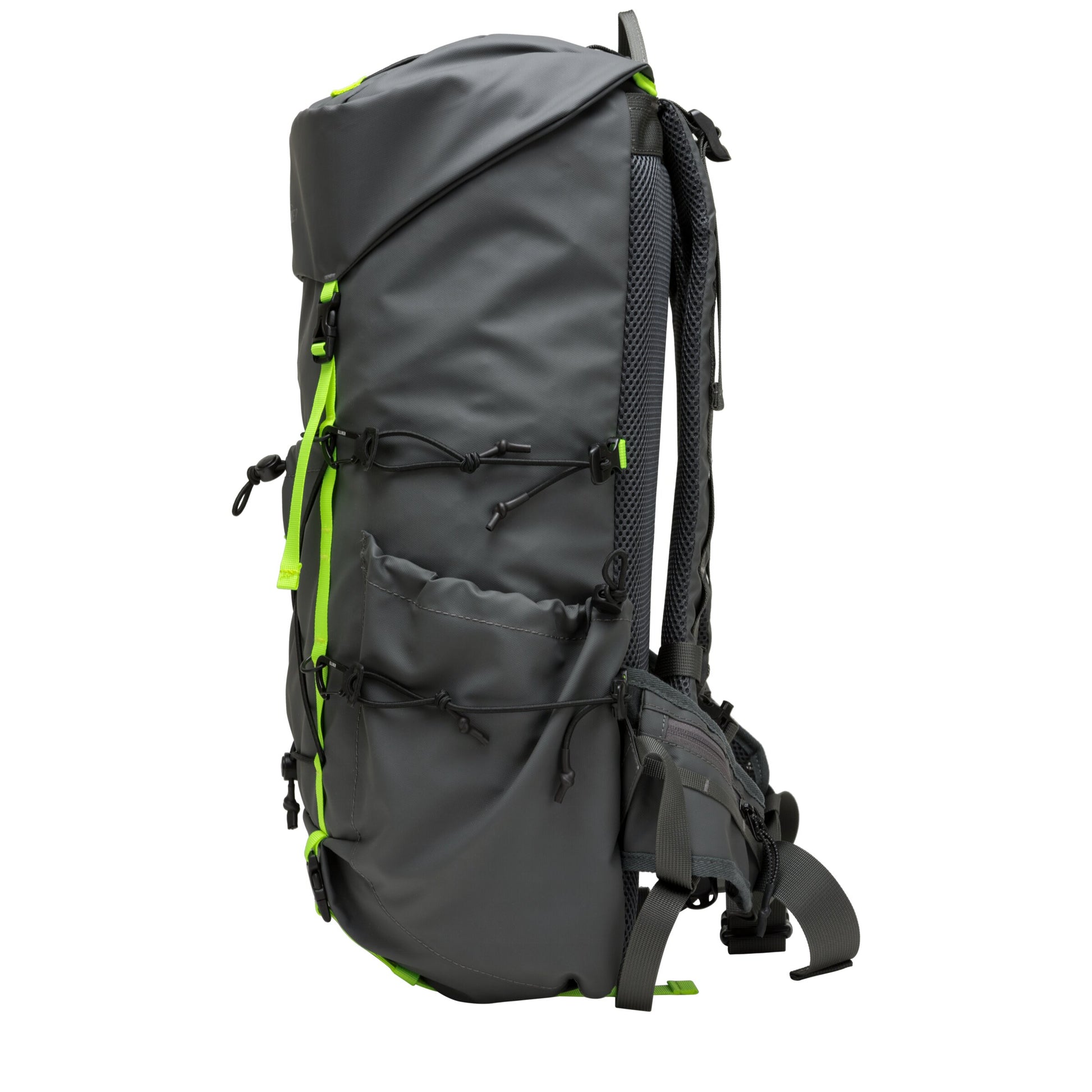 Maller Flapover Backpack Grey Neon