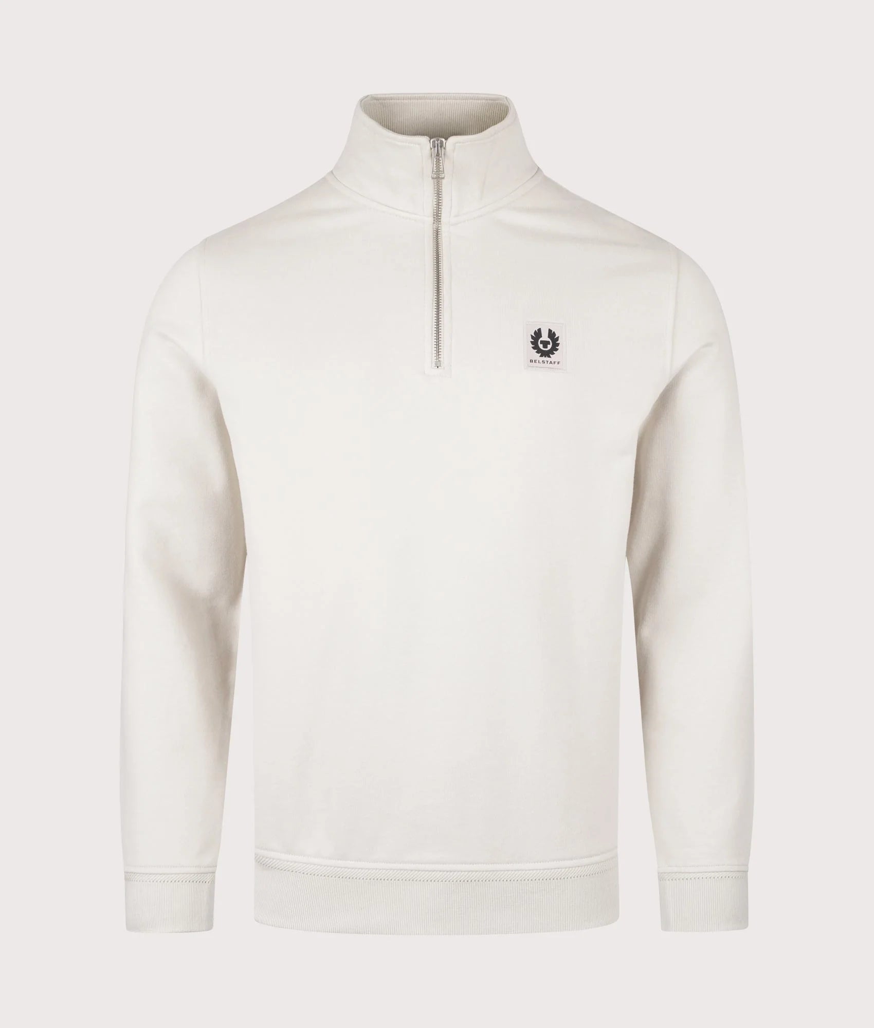 Belstaff Quarter Zip Stone Beige
