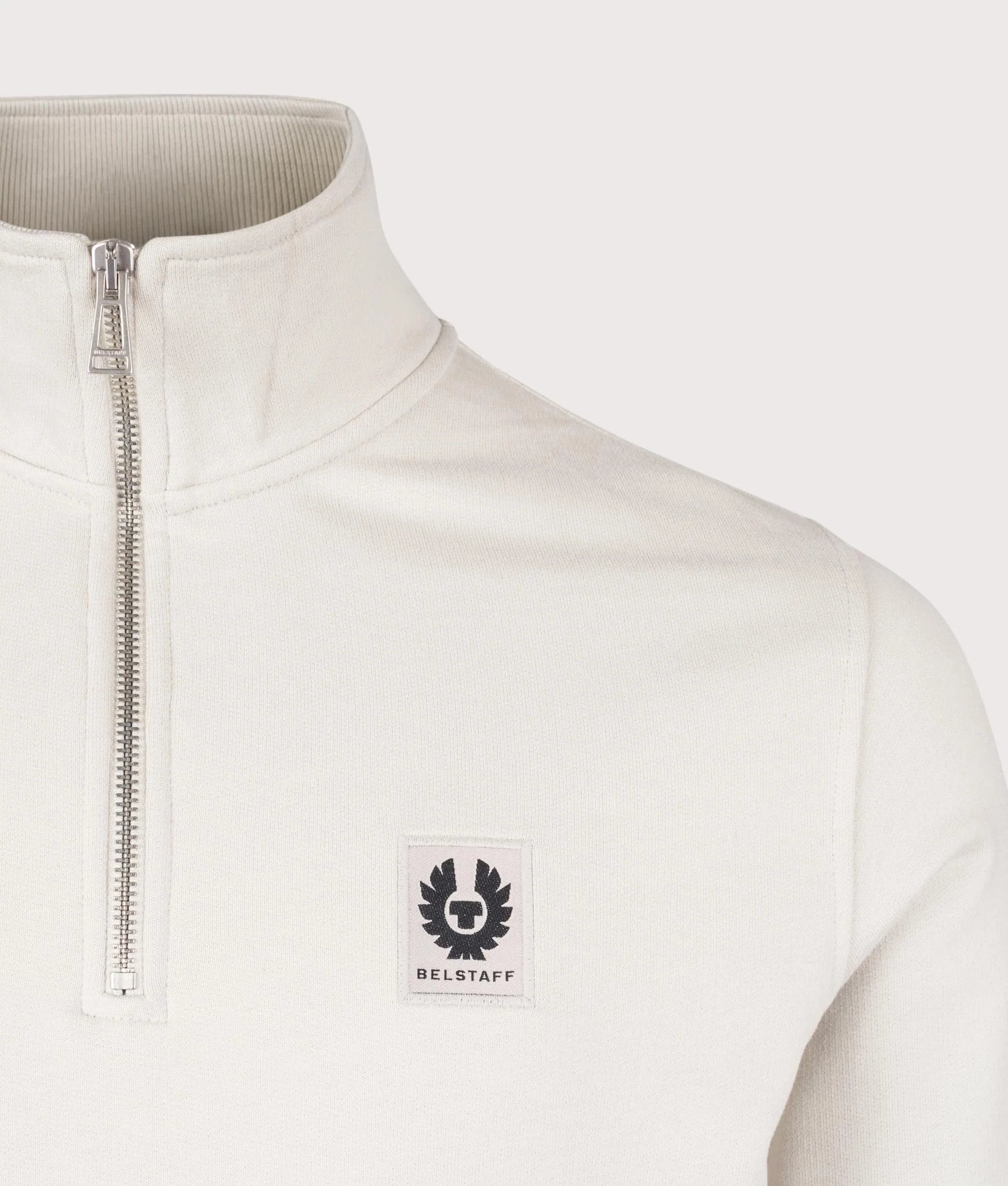 Belstaff Quarter Zip Stone Beige