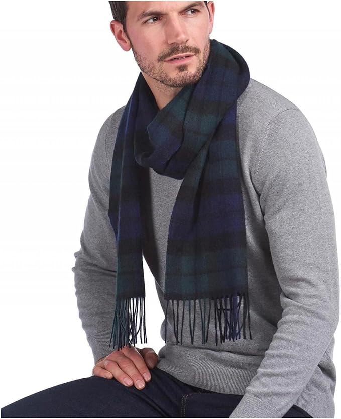 Barbour Cashmere Scarf Black Watch