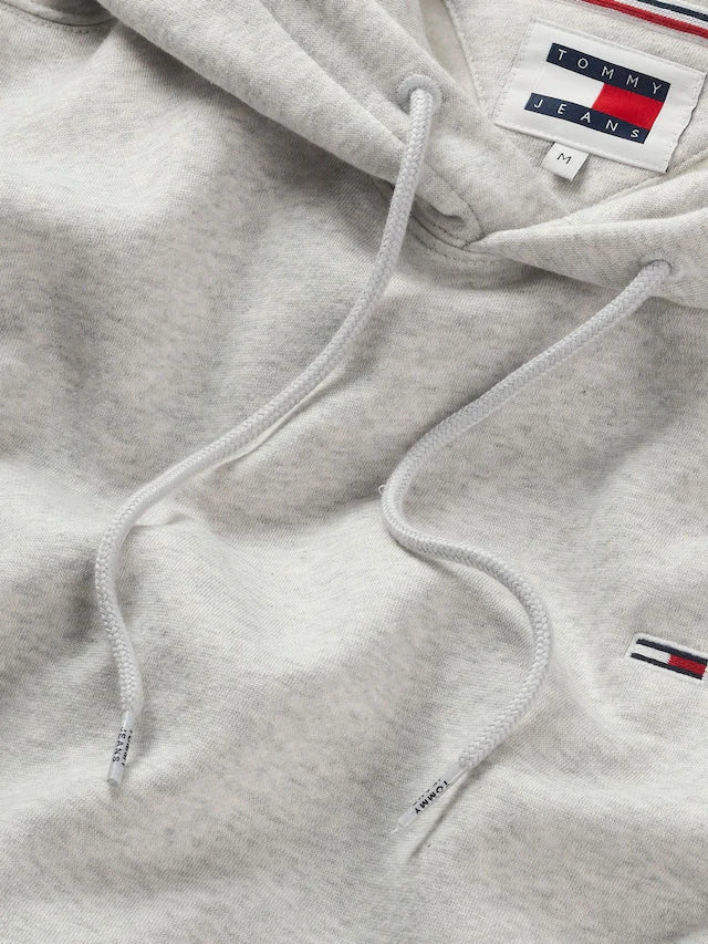 Essential Fleece Hoodie Heather Grey