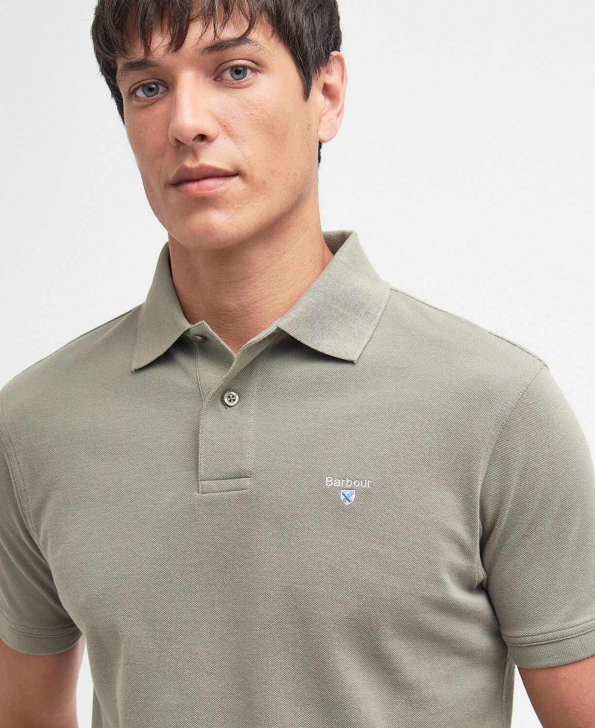 Sports Polo Dusky Green