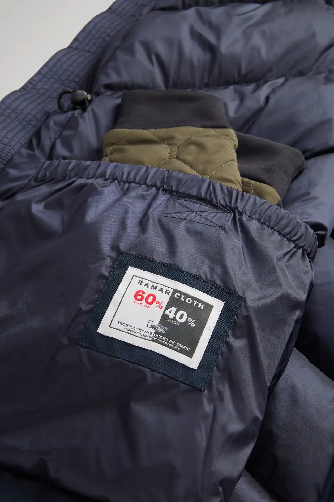 Arctic Parka Melton Blue
