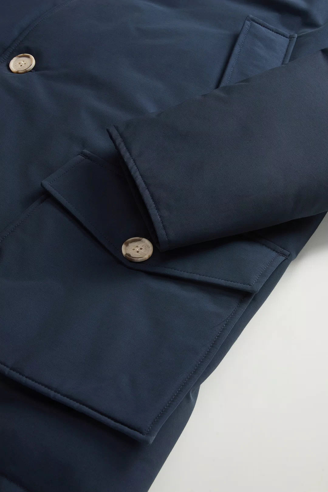 Arctic Parka Melton Blue