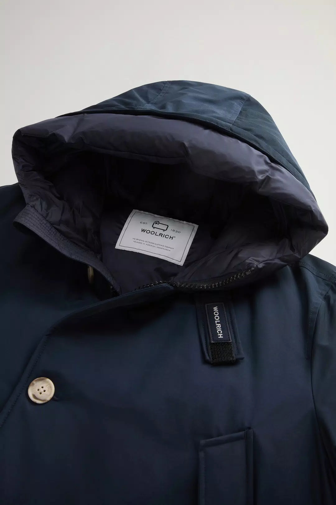 Arctic Parka Melton Blue