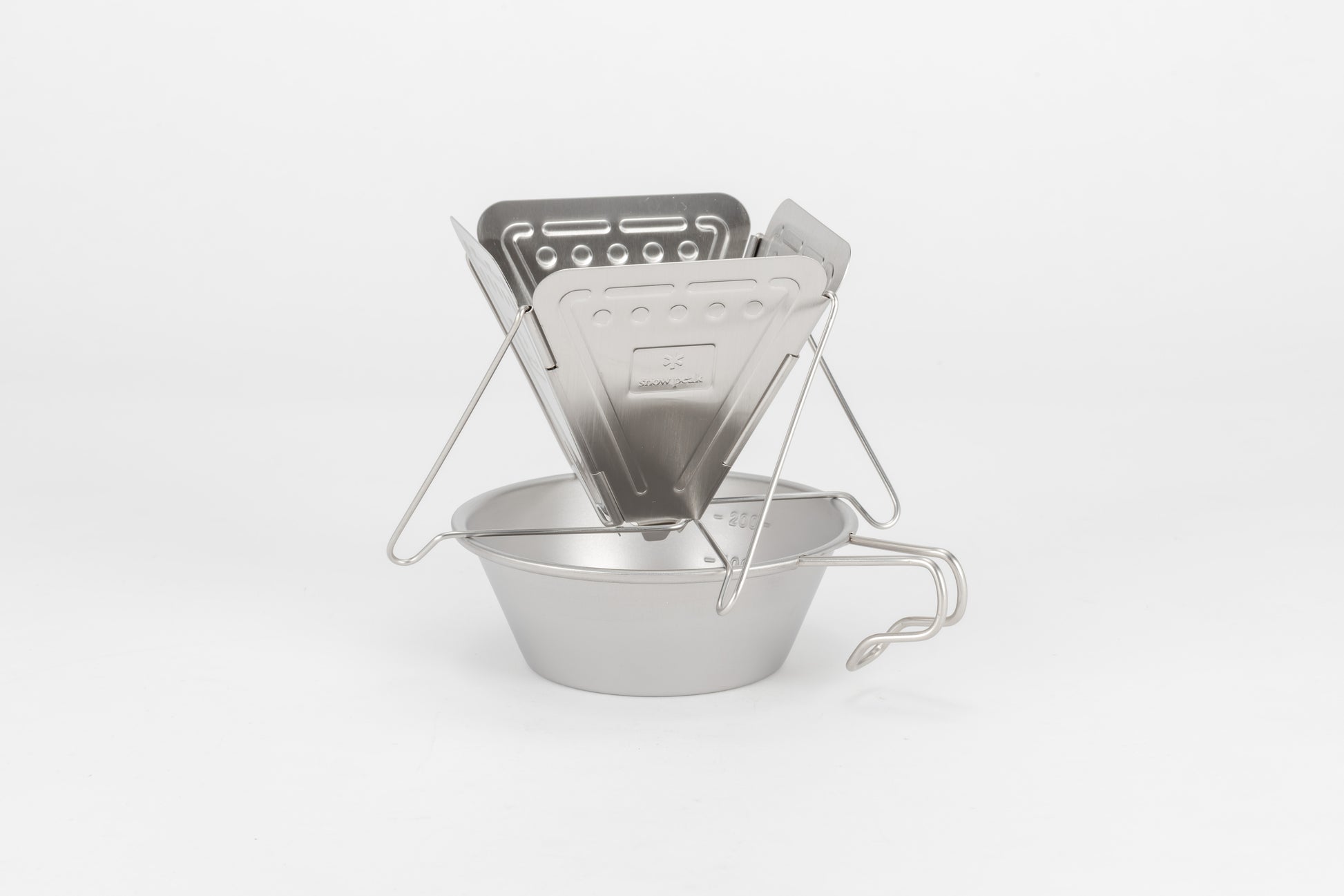 Folding Coffee Drip Silver