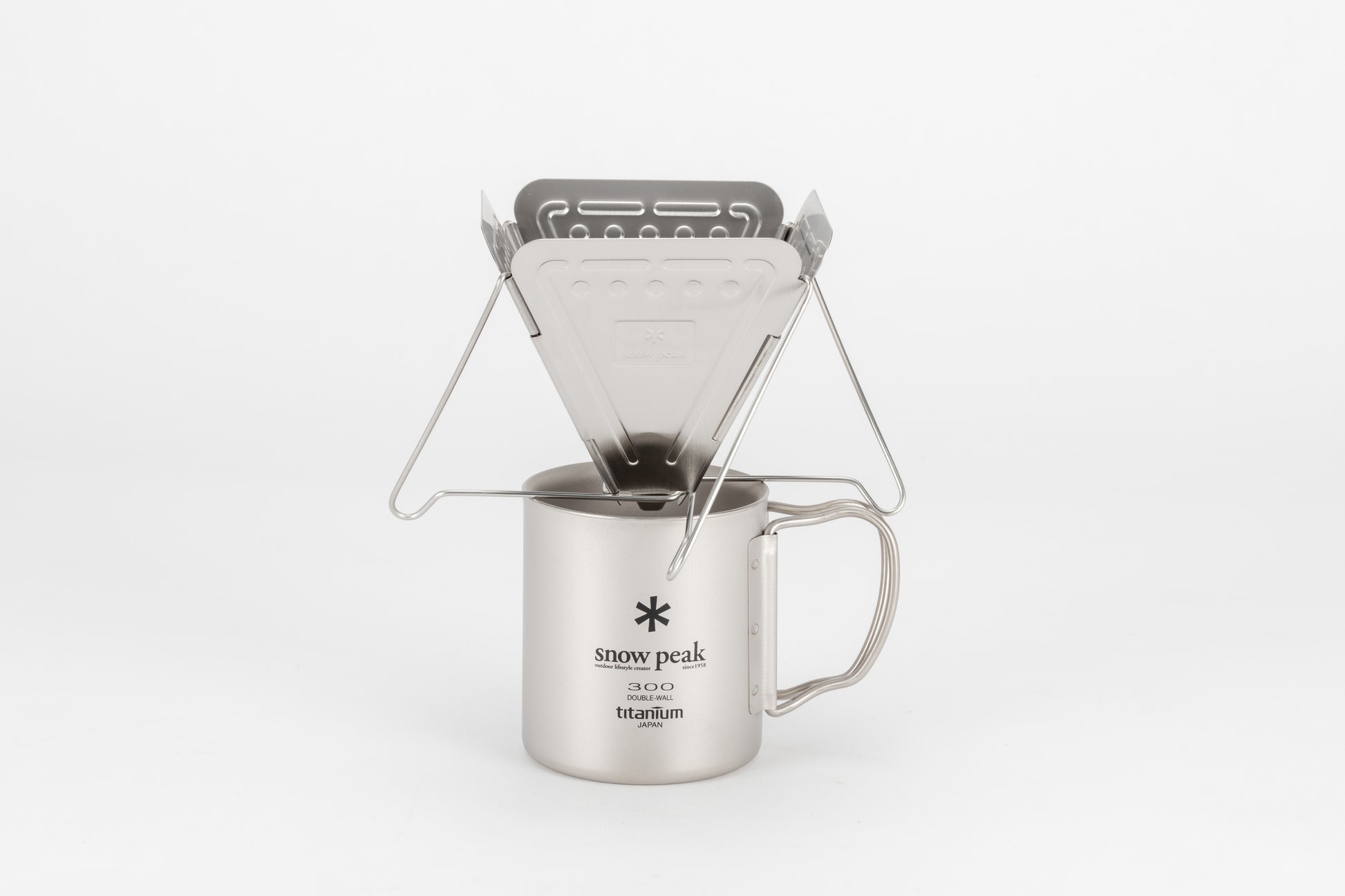 Folding Coffee Drip Silver