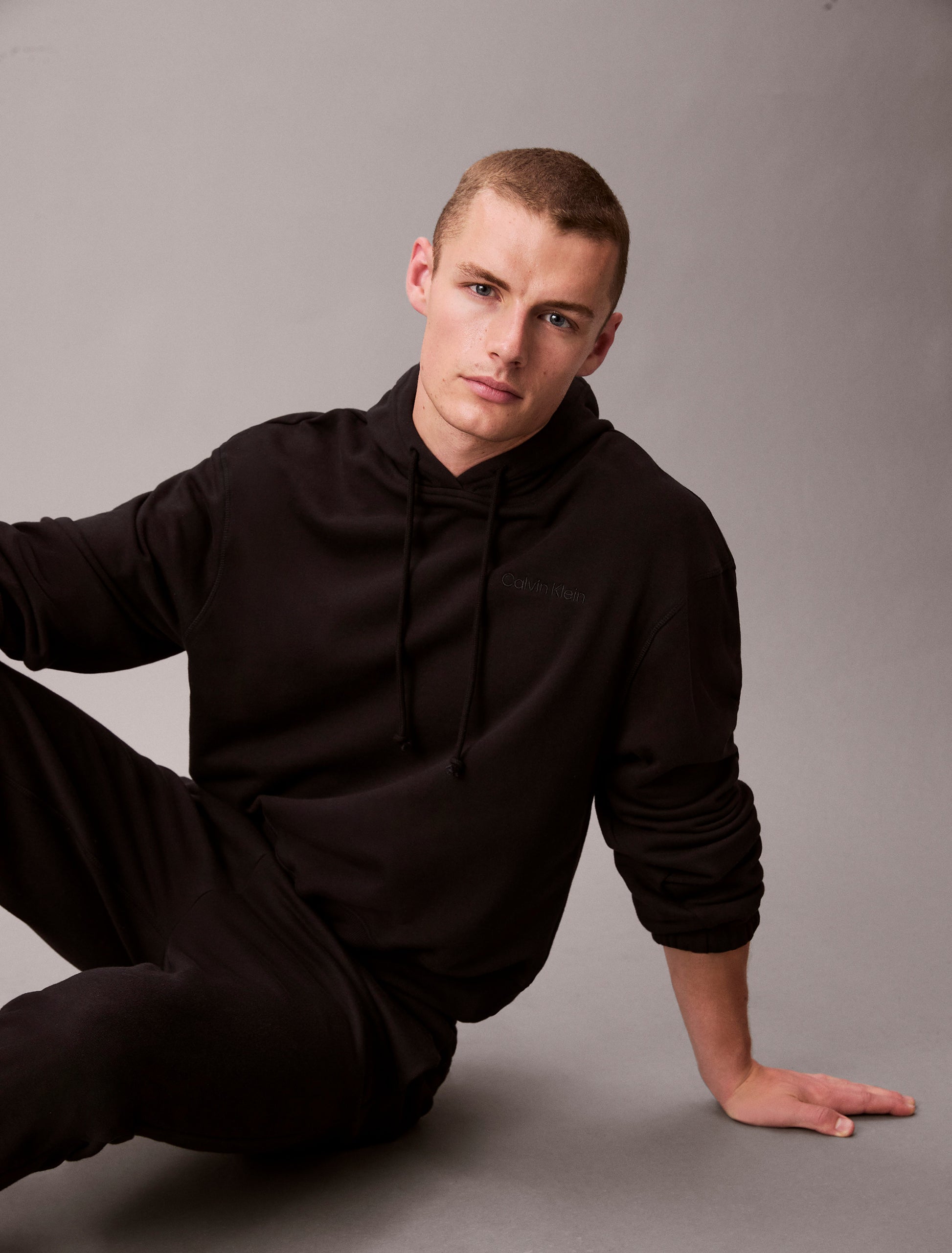 Icon Cotton Terry Long Sleeve Hoodie