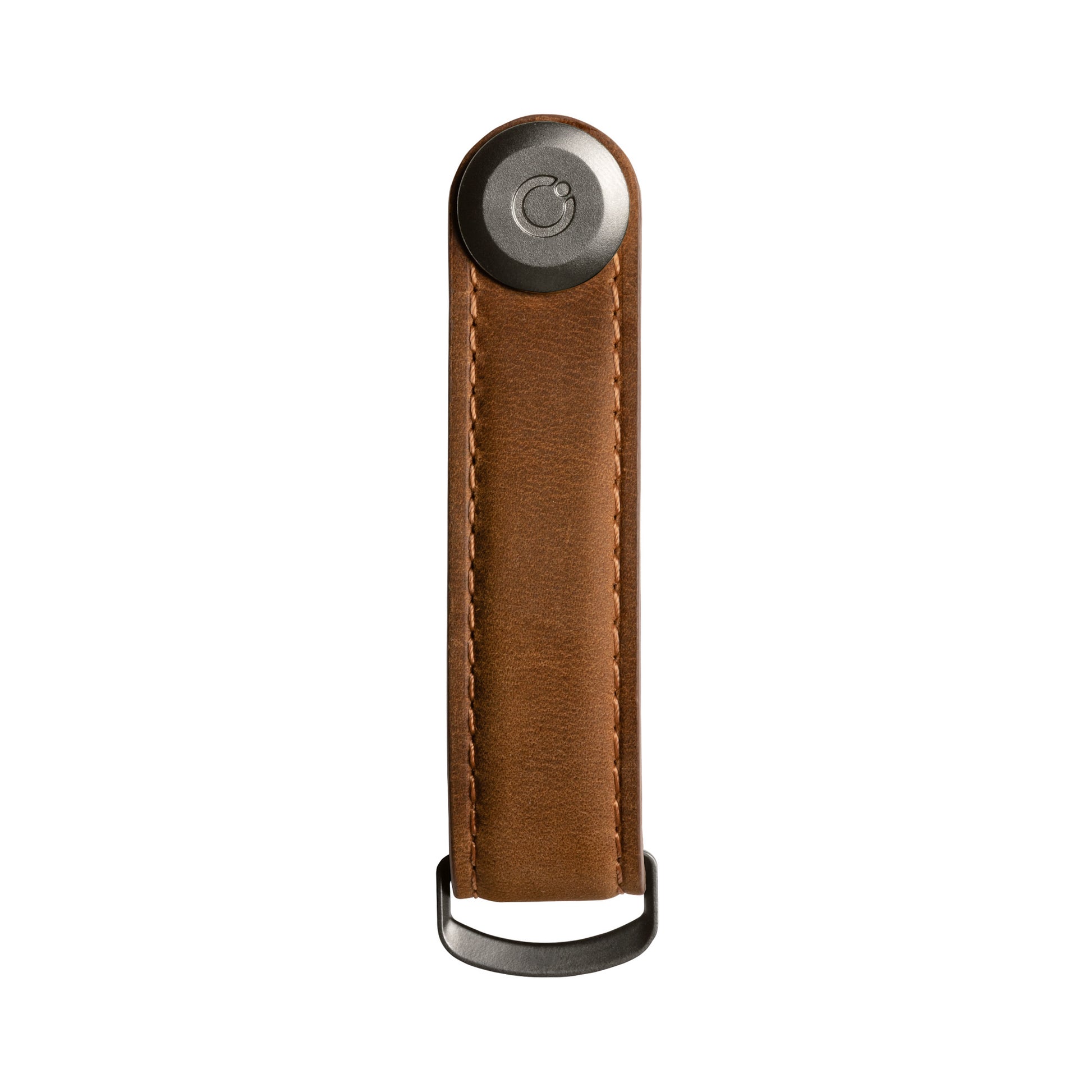 Key Organiser Crazy Horse Leather Chestnut Brown