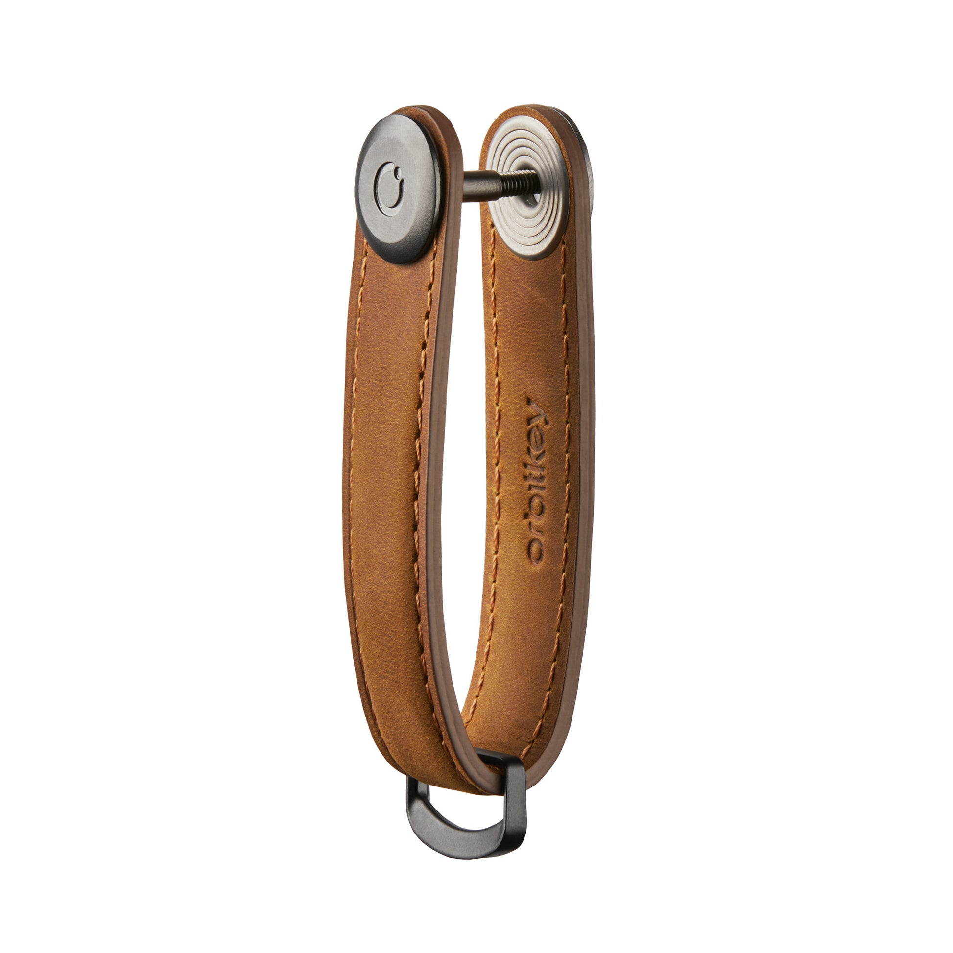 Key Organiser Crazy Horse Leather Chestnut Brown