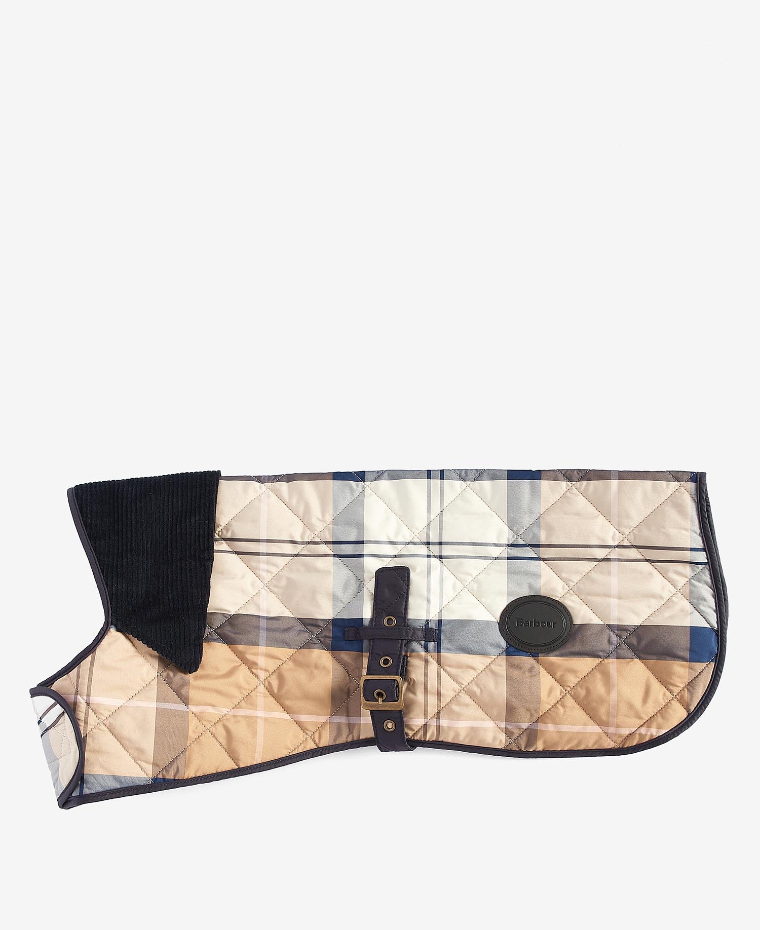 Tartan Dog Coat Primrose Hessian