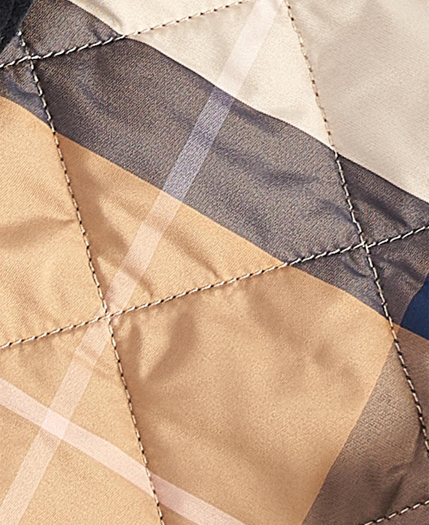 Tartan Dog Coat Primrose Hessian