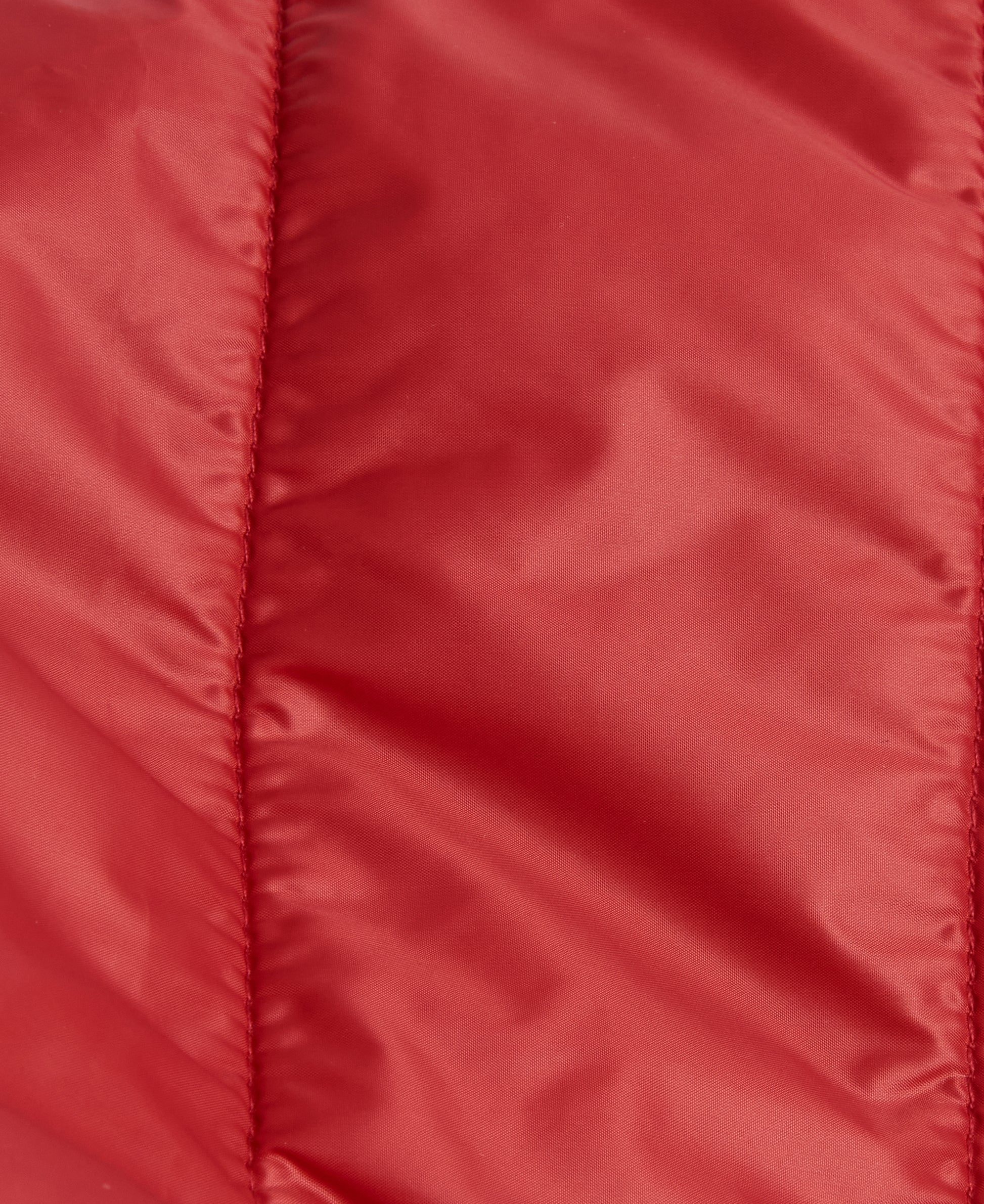 Baffle Quilted Dog Coat Wine