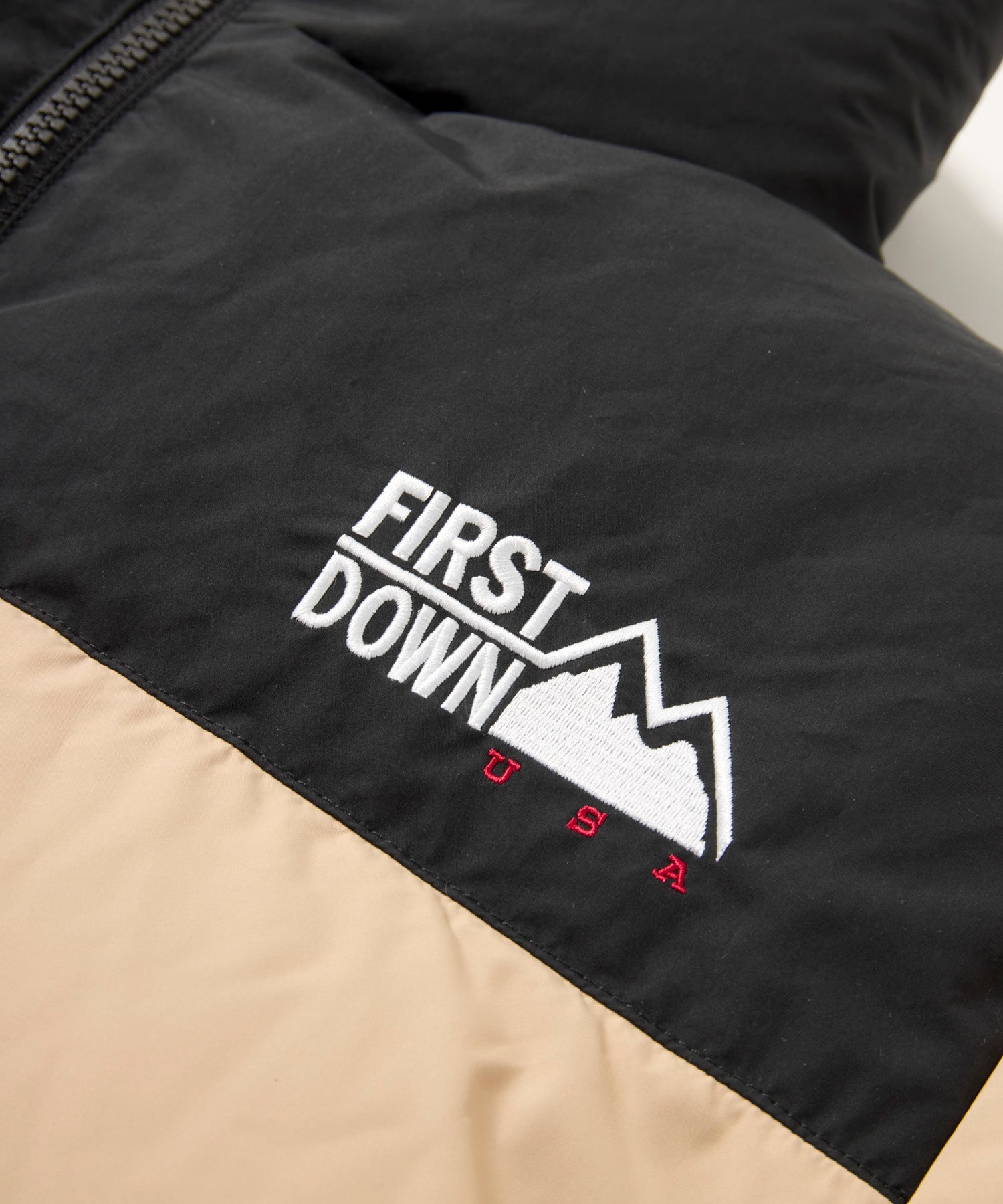 Bubble Down Jacket Light Beige