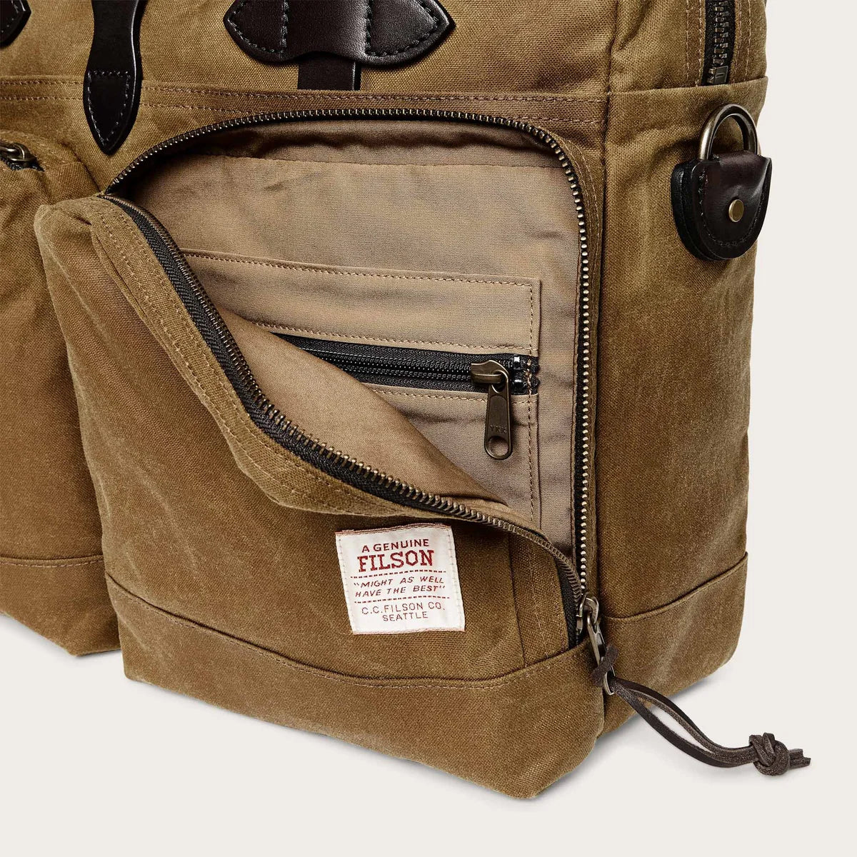 24 Hour Tin Briefcase Tan