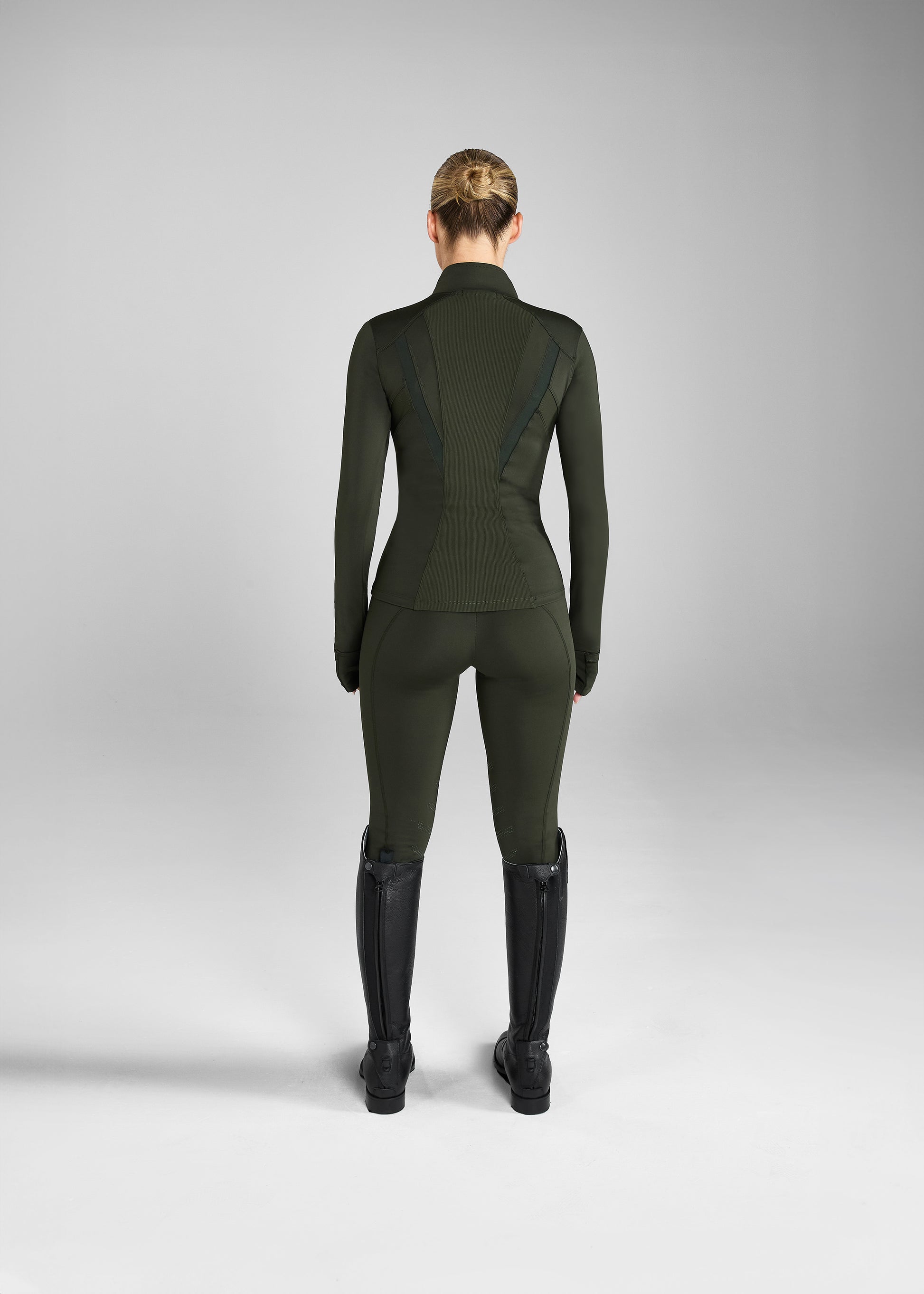 Fitted Jacket Forest Green